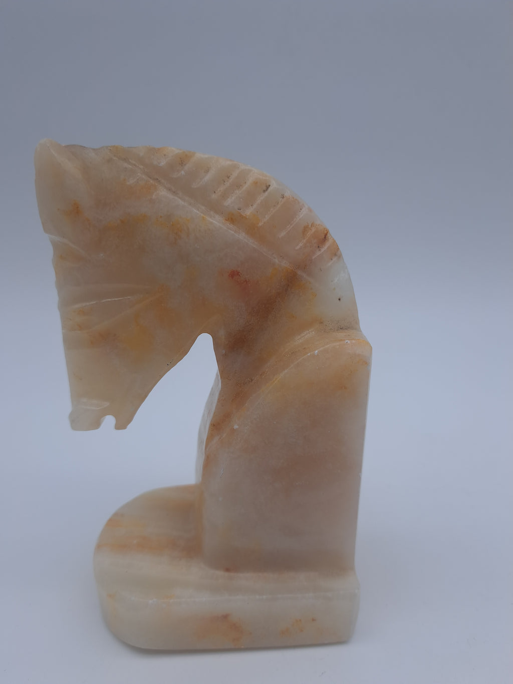 Onyx Horse Heads Bookends, Mexico