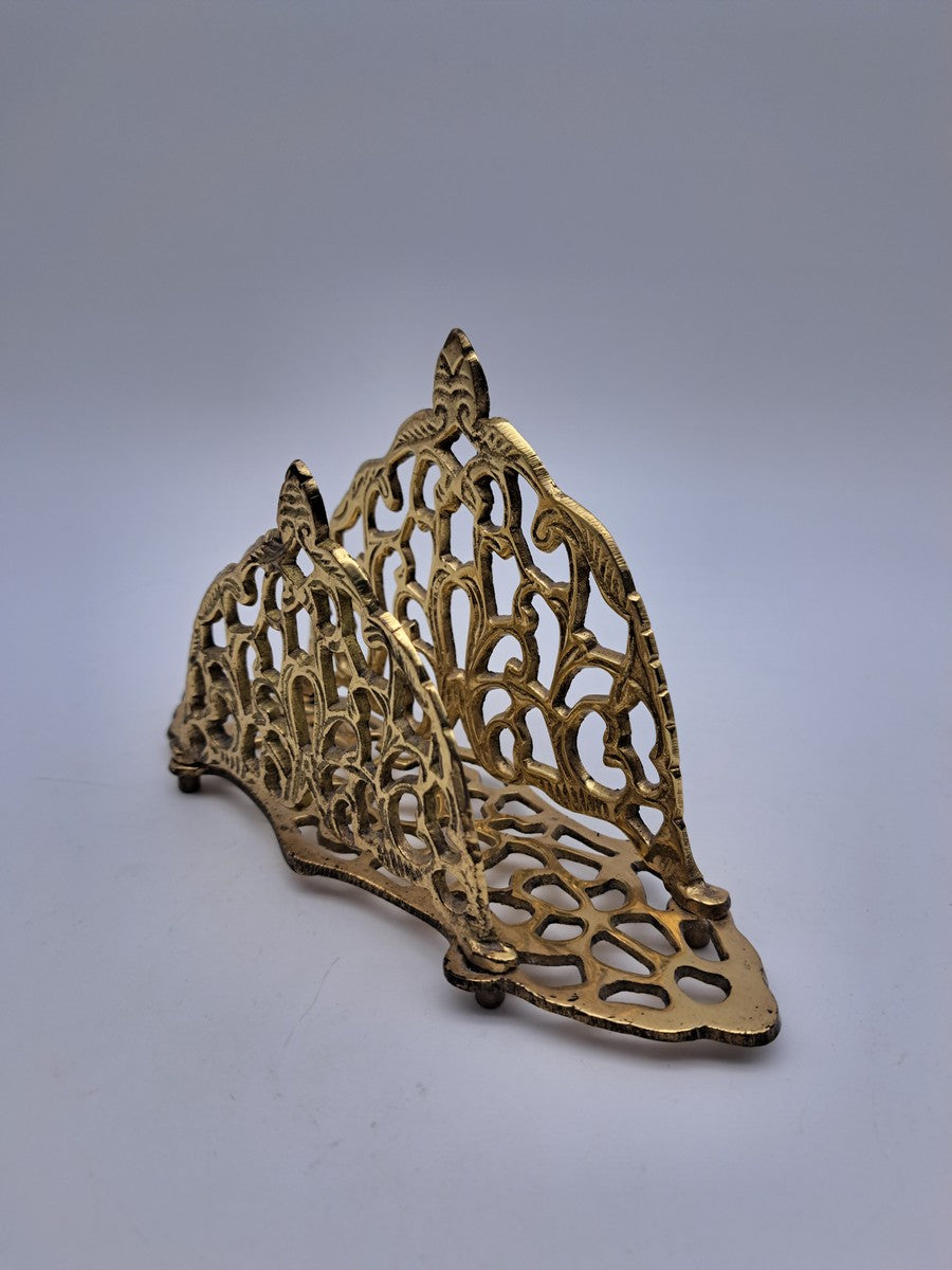 Ornate Brass Letter Holder
