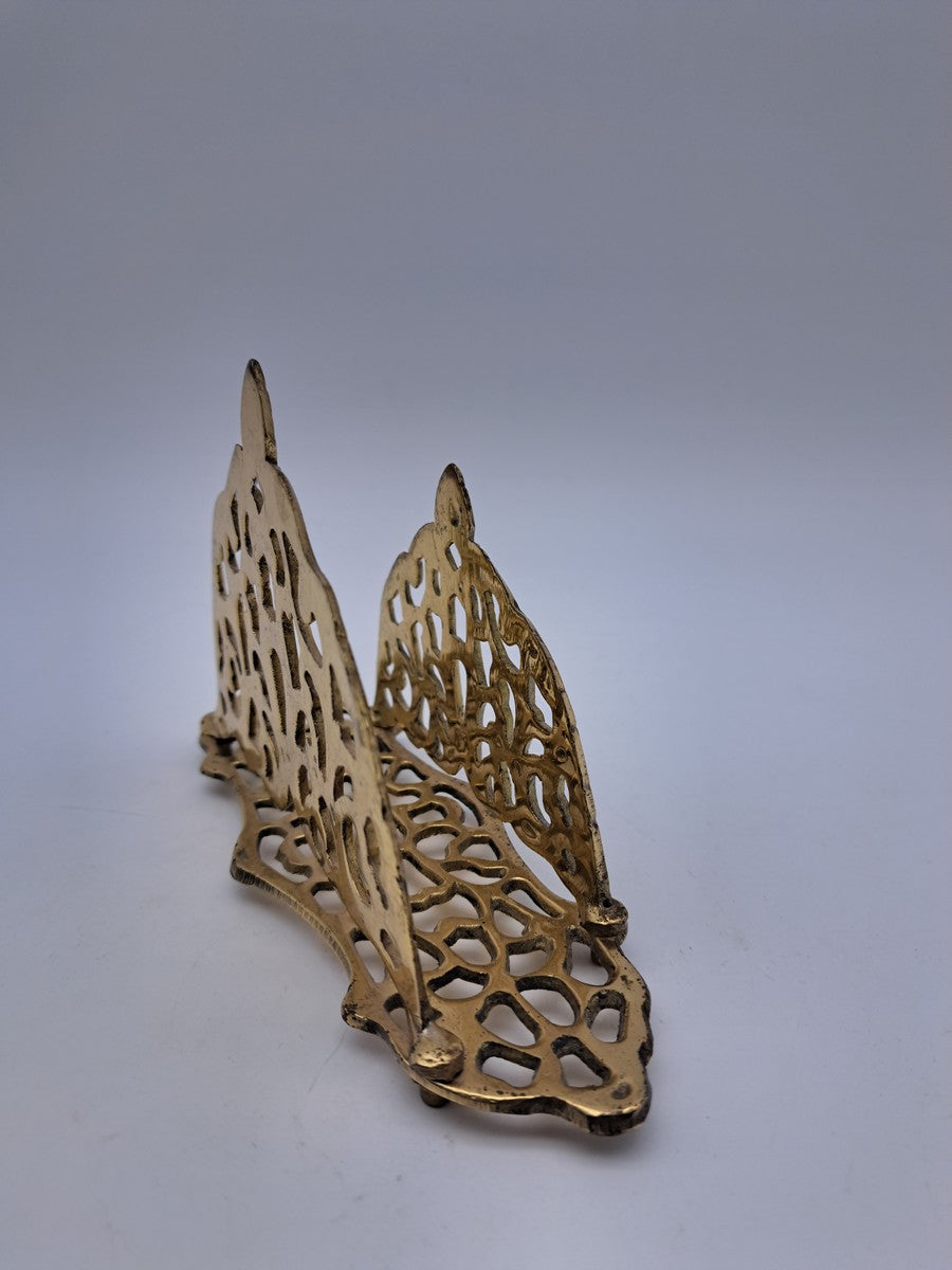 Ornate Brass Letter Holder