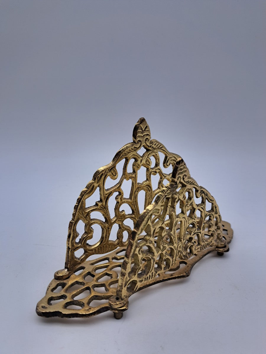 Ornate Brass Letter Holder
