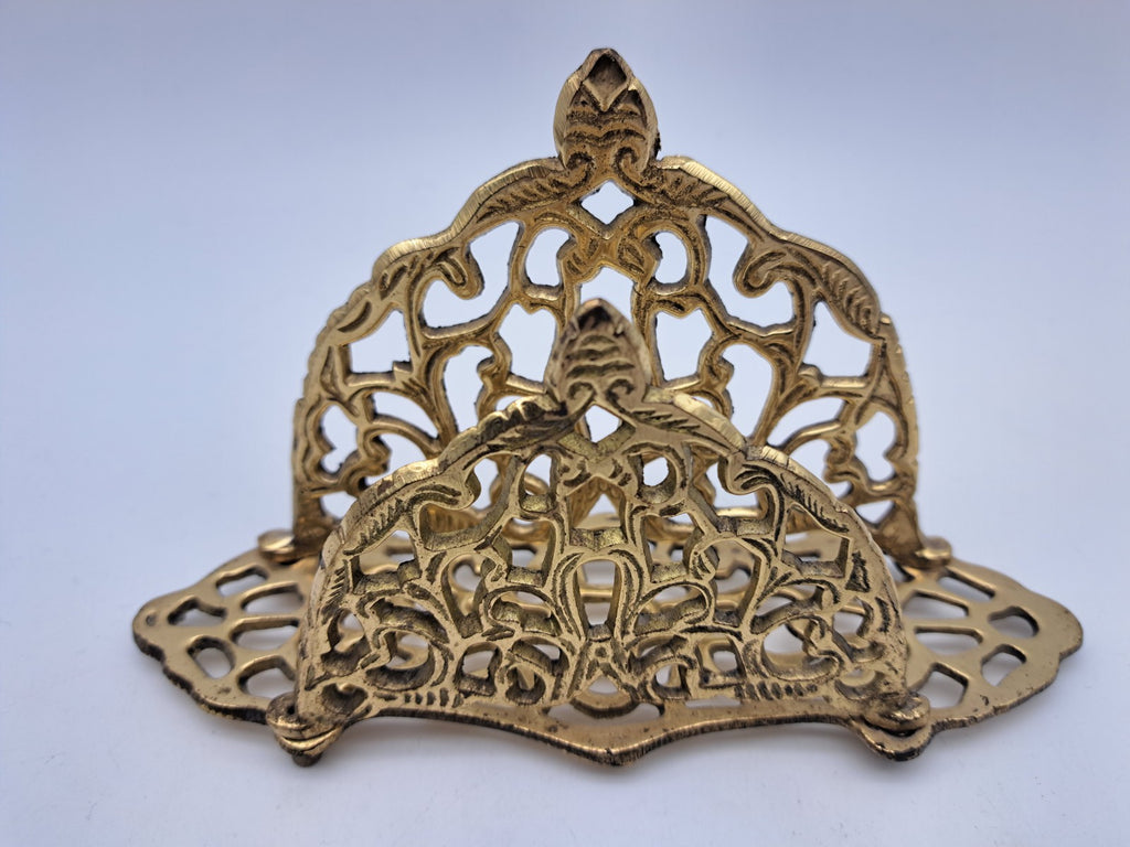Ornate Brass Letter Holder