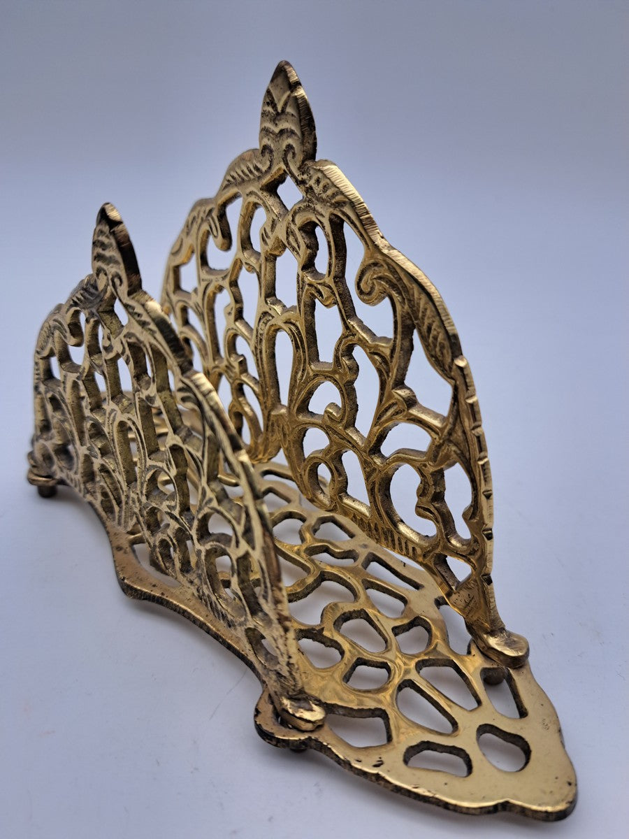 Ornate Brass Letter Holder