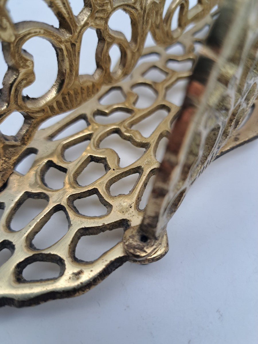 Ornate Brass Letter Holder