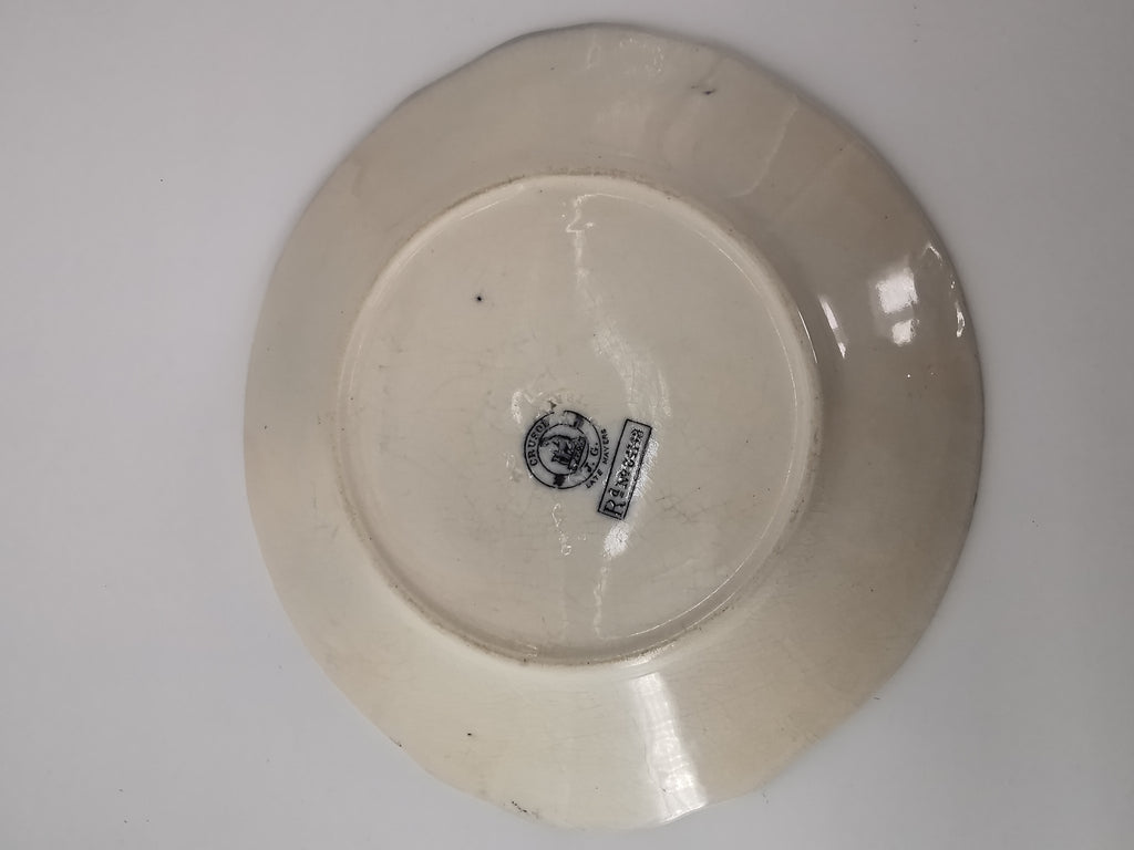 Antique J.G. Late Mayers Crusoe plate