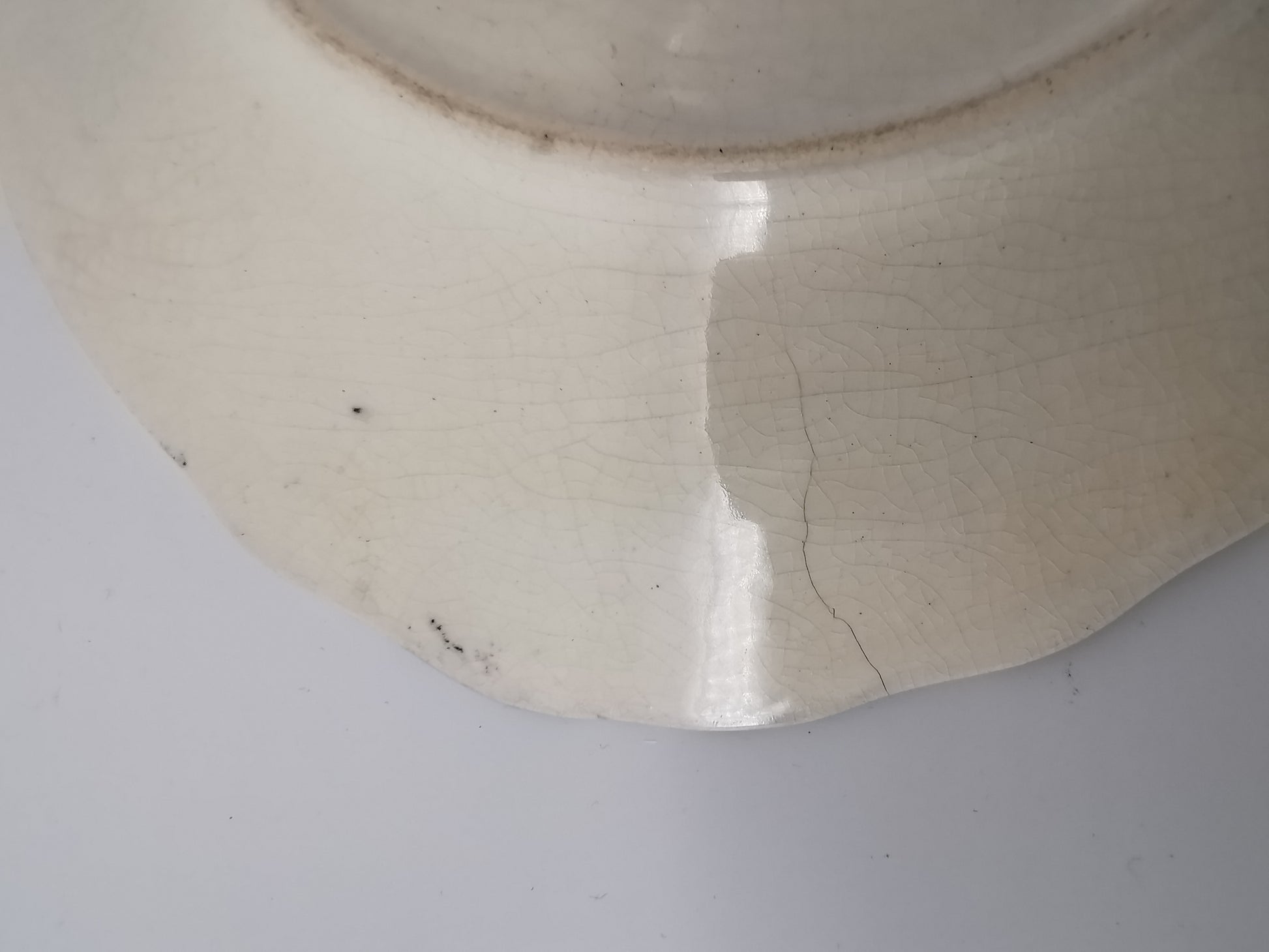 Antique J.G. Late Mayers Crusoe plate