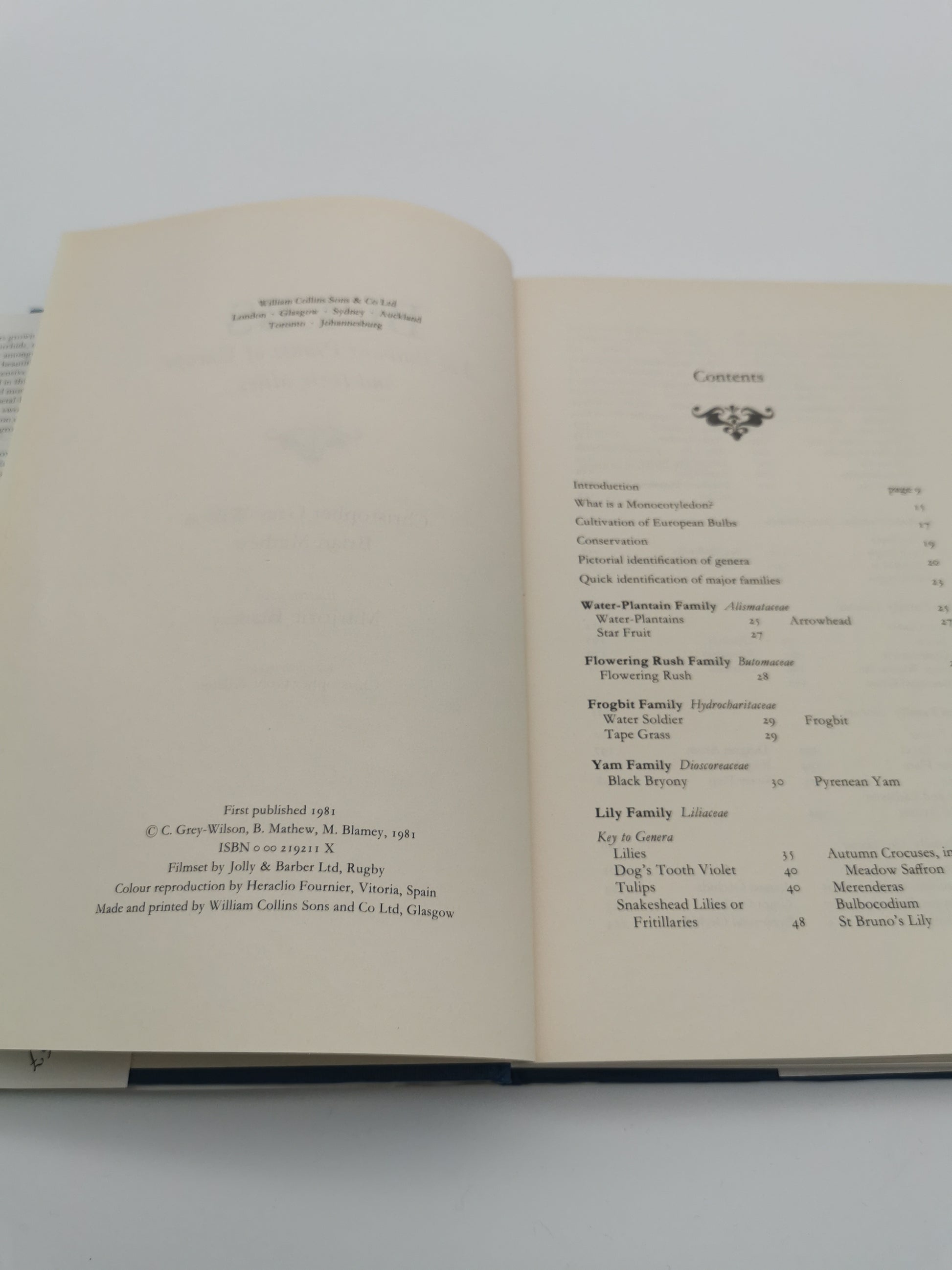 "Bulbs: The Bulbous Plants of Europe and Their Allies" by C. Grey-Wilson and B. Mathew