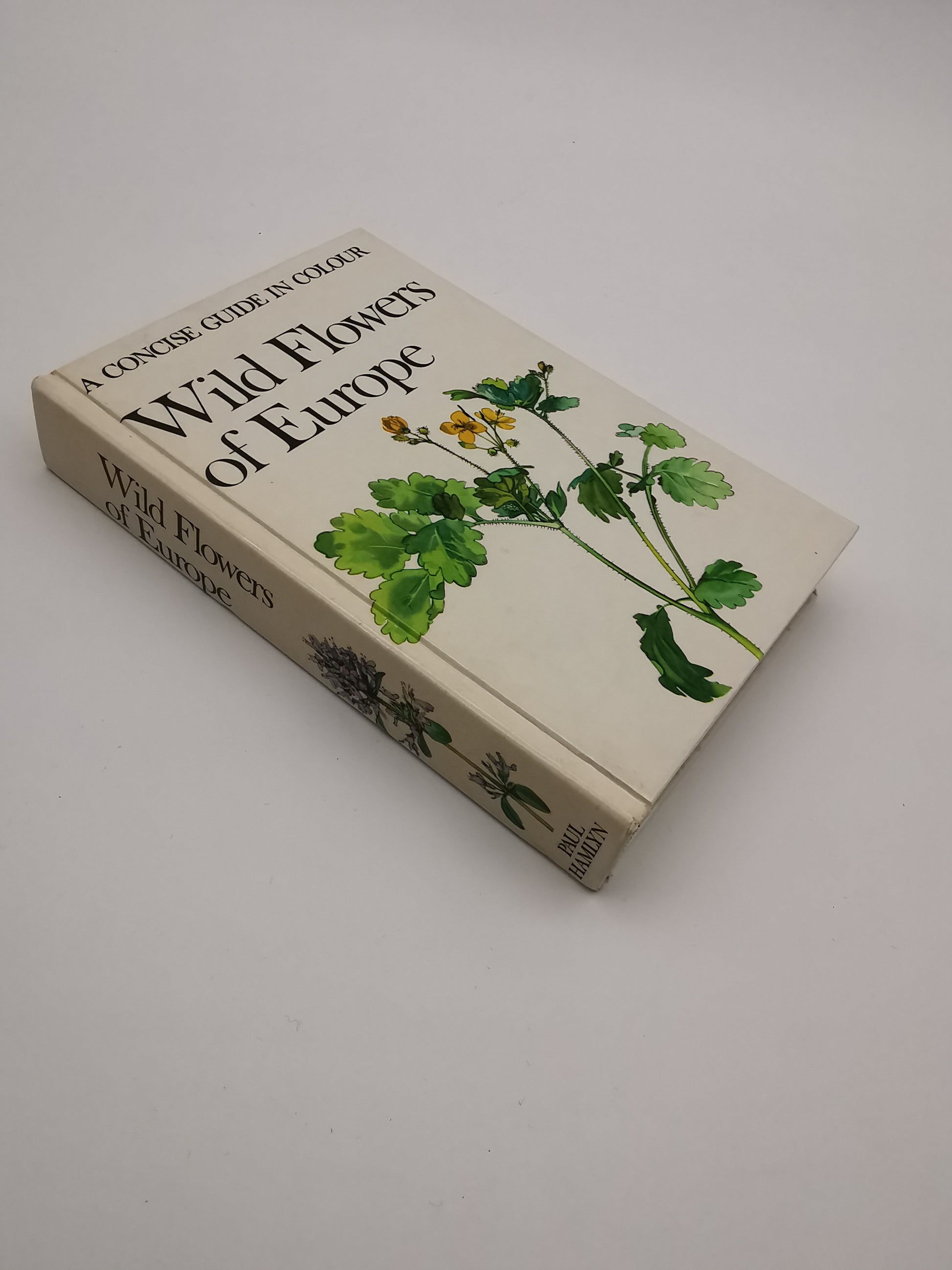 Vintage 1969 Wild Flowers of Europe Hardback Book- An Illustrated Guide