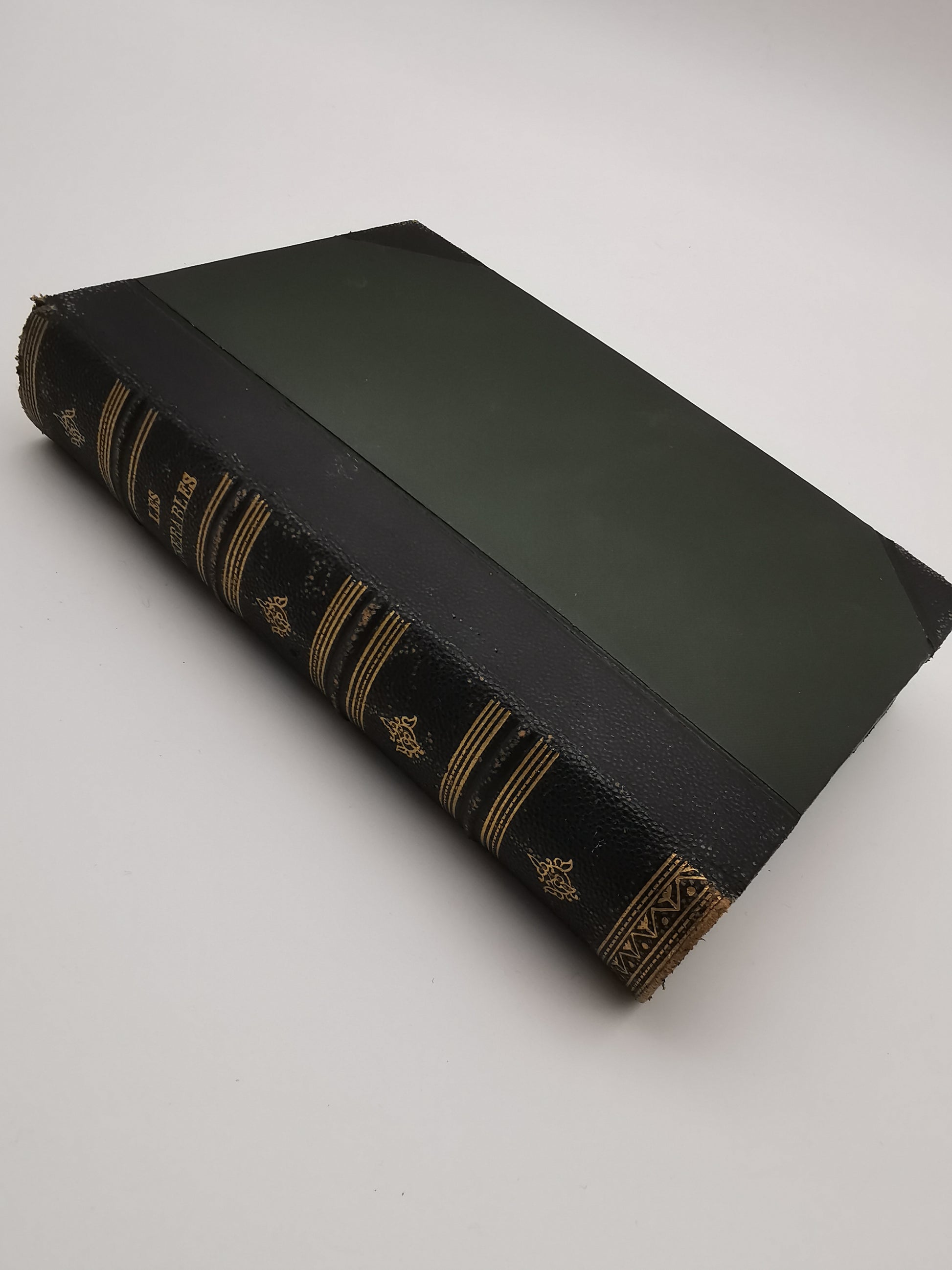 Antique Les Miserables by Victor Hugo, English language deluxe edition