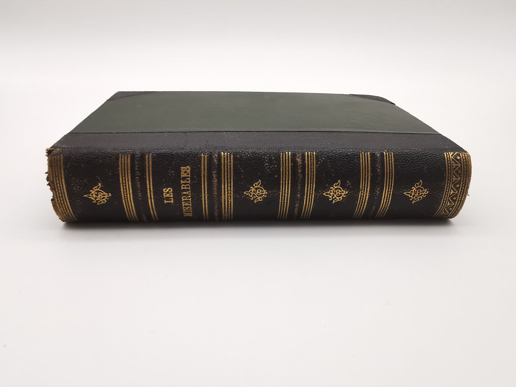 Antique Les Miserables by Victor Hugo, English language deluxe edition