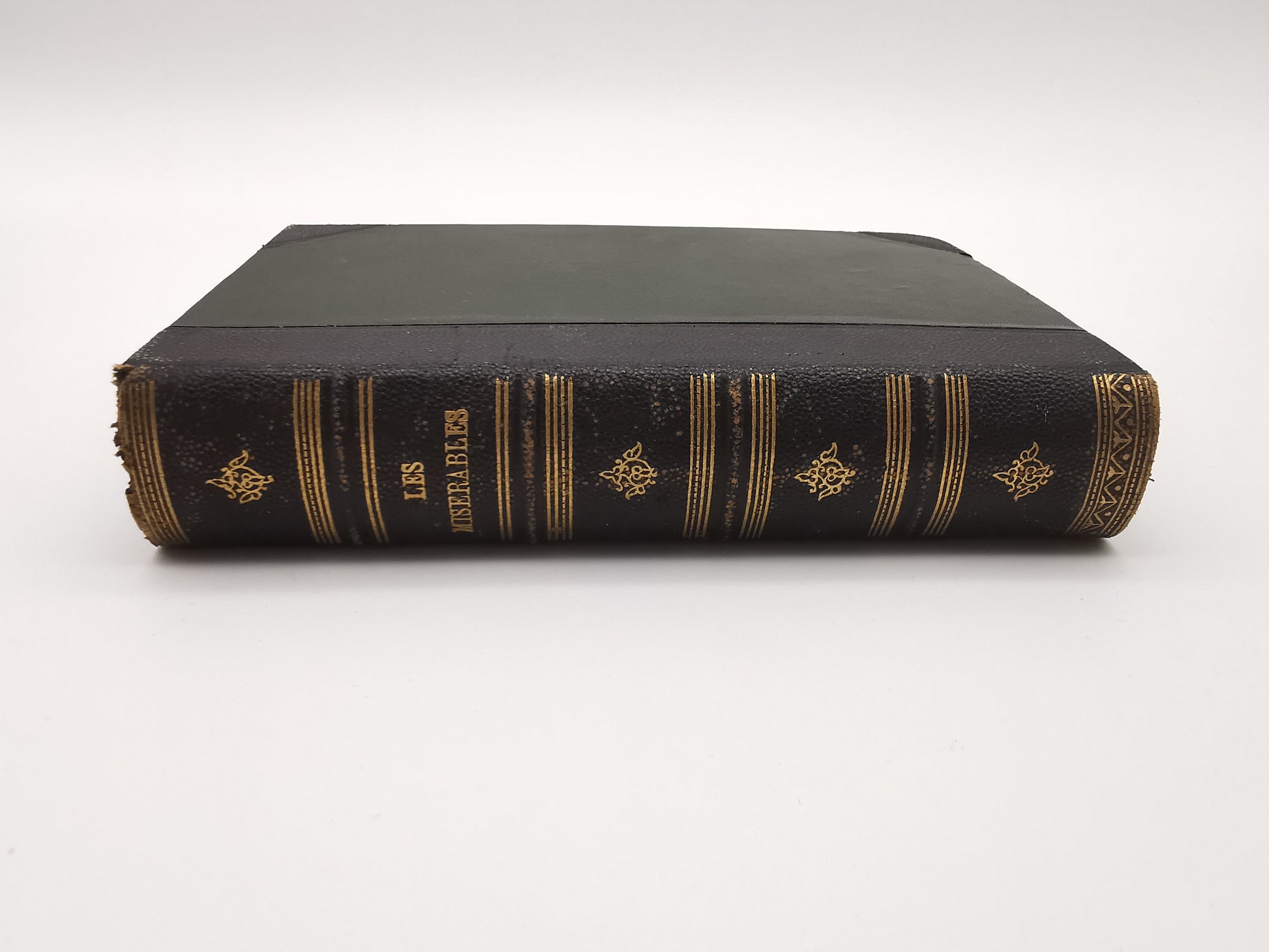 Antique Les Miserables by Victor Hugo, English language deluxe edition