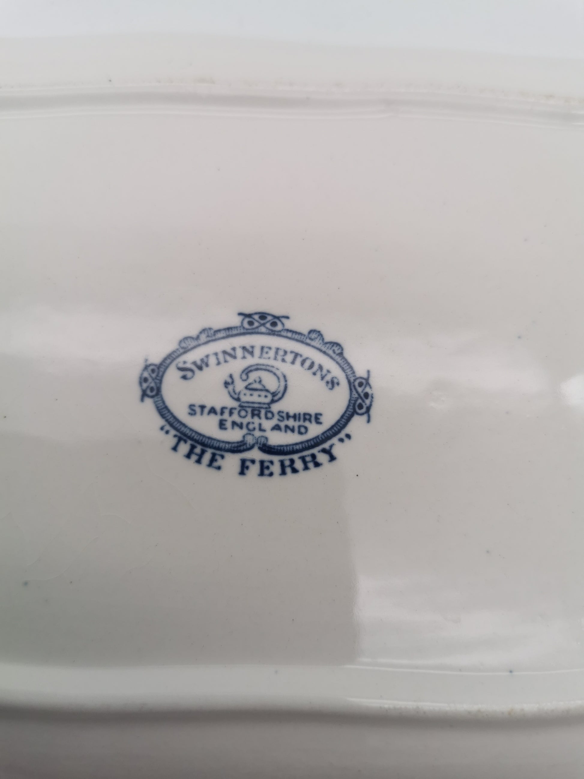 Swinnertons The Ferry pattern sandwich tray