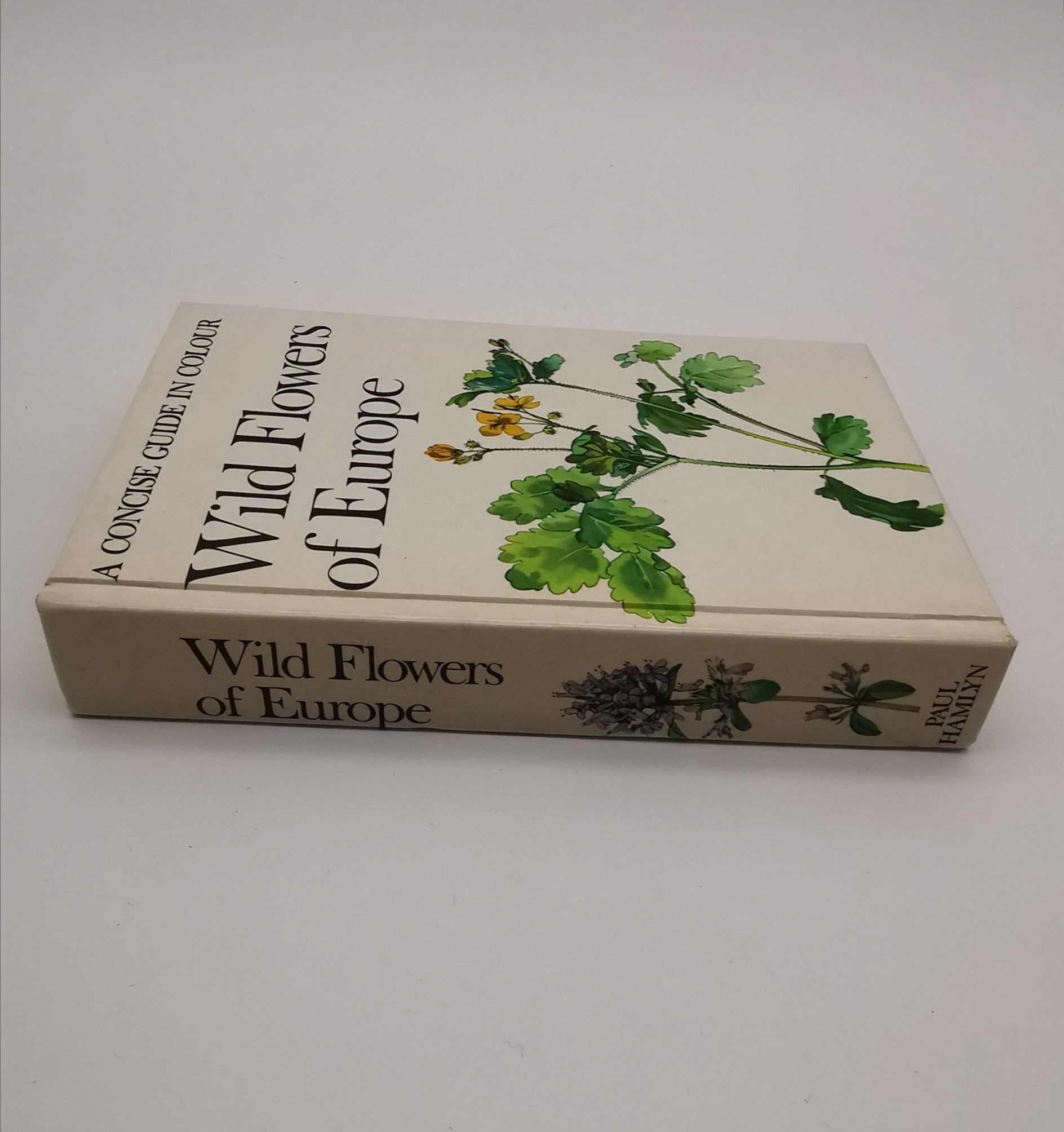 Vintage 1969 Wild Flowers of Europe Hardback Book- An Illustrated Guide