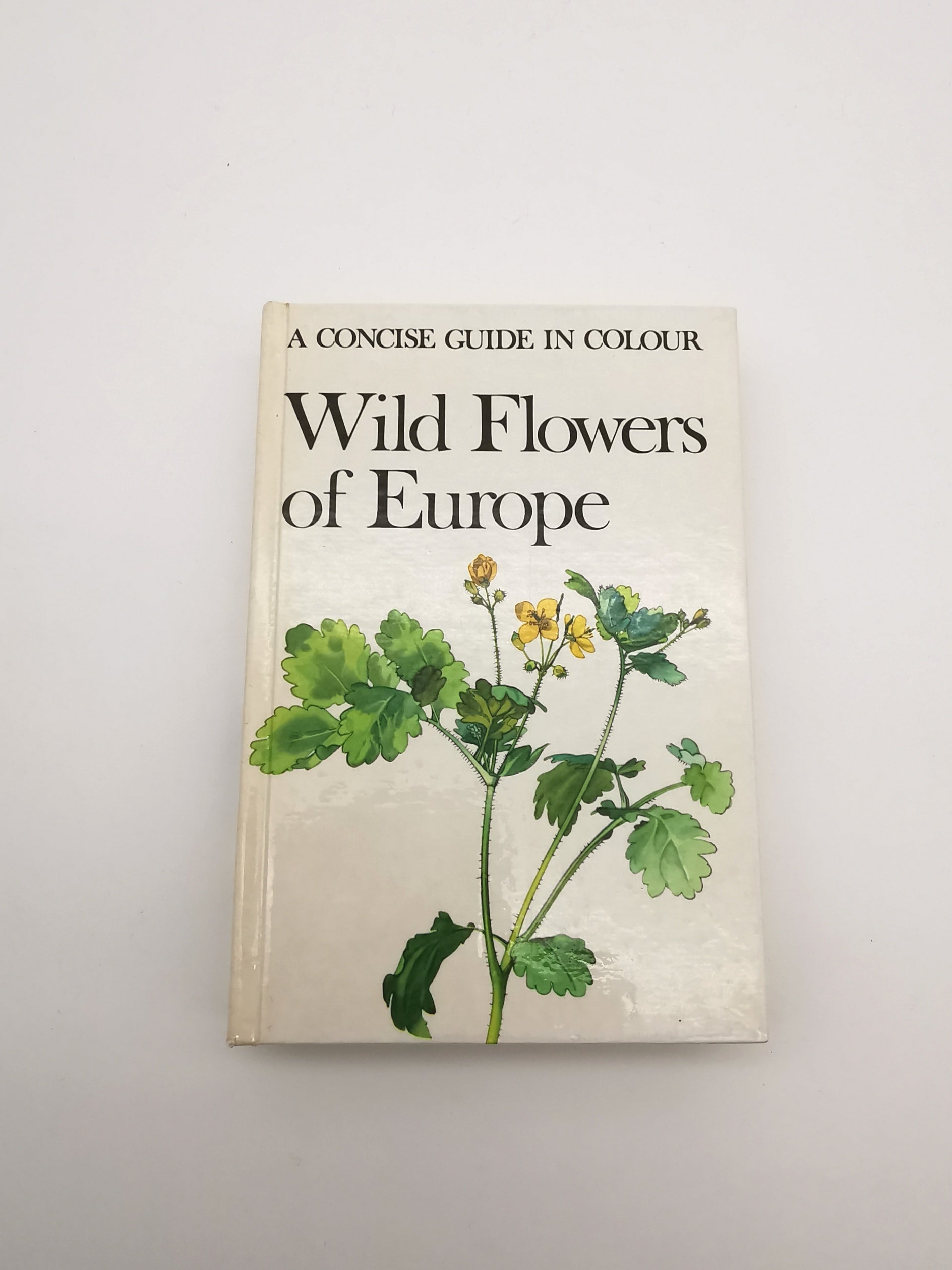 Vintage 1969 Wild Flowers of Europe Hardback Book- An Illustrated Guide