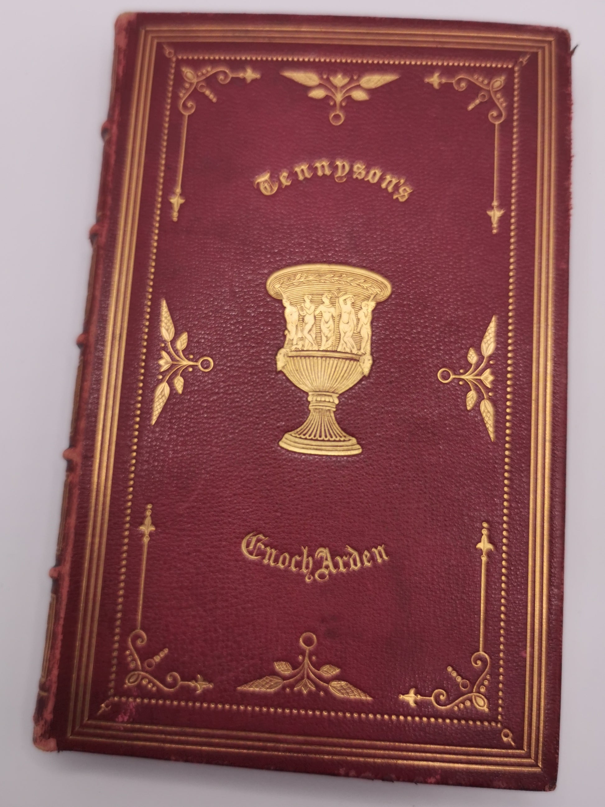 Antique Tennyson "Enoch Arden" book, 1865