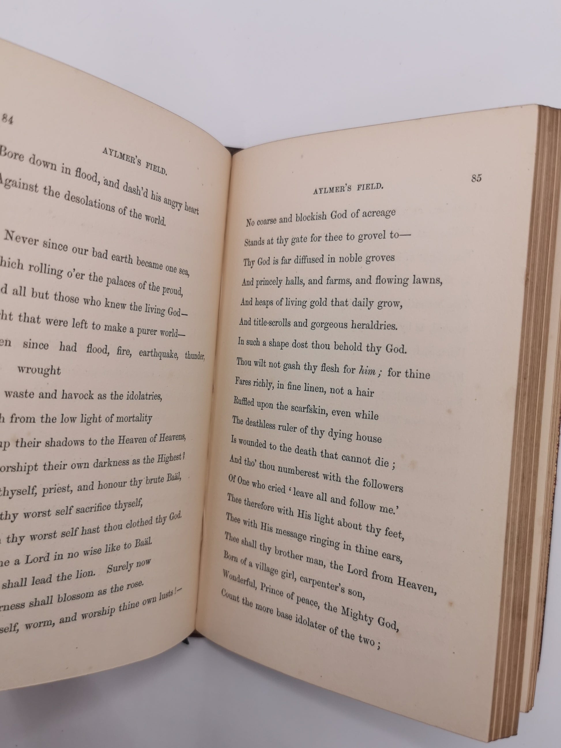 Antique Tennyson "Enoch Arden" book, 1865