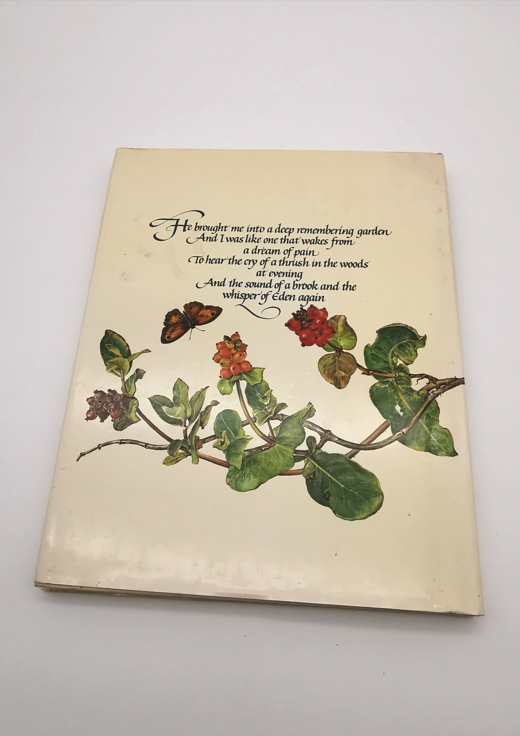 Portrait of a Country Garden by Rosanne Sanders (Vintage 1980 Hardback Book)