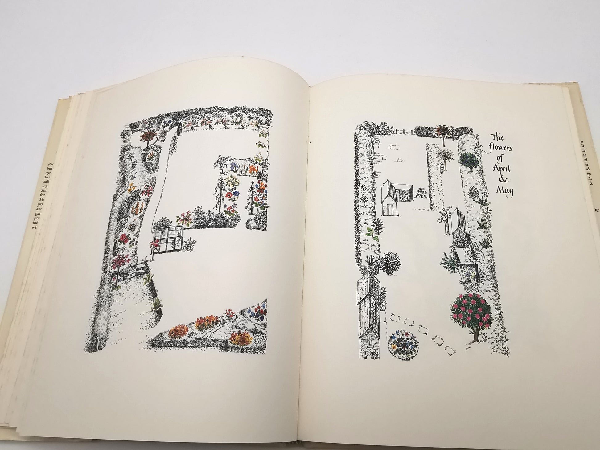 Portrait of a Country Garden by Rosanne Sanders (Vintage 1980 Hardback Book)
