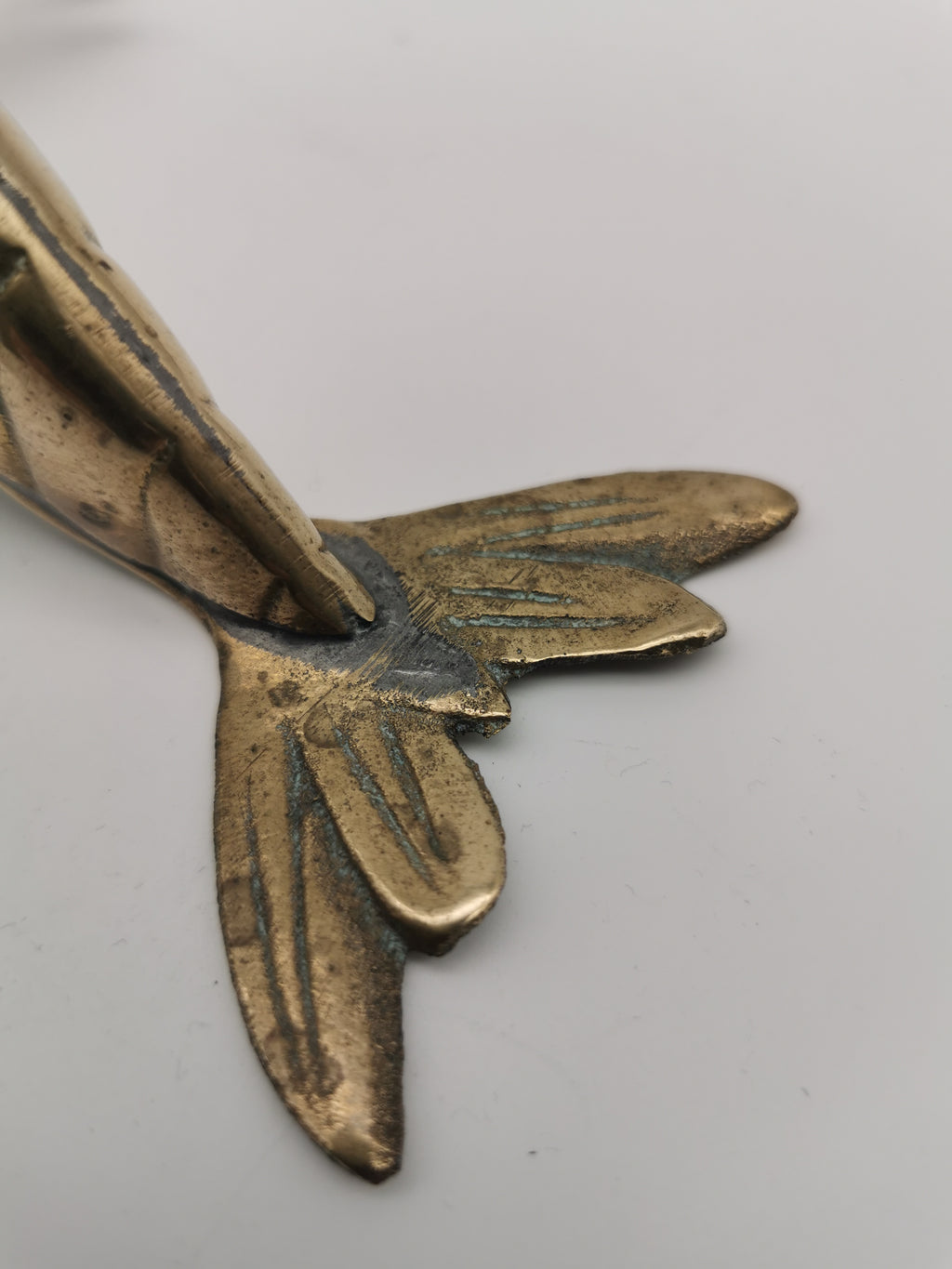 Vintage Brass Lobster Crawfish Sculpture – Mid-Century  Nautical Wall Art