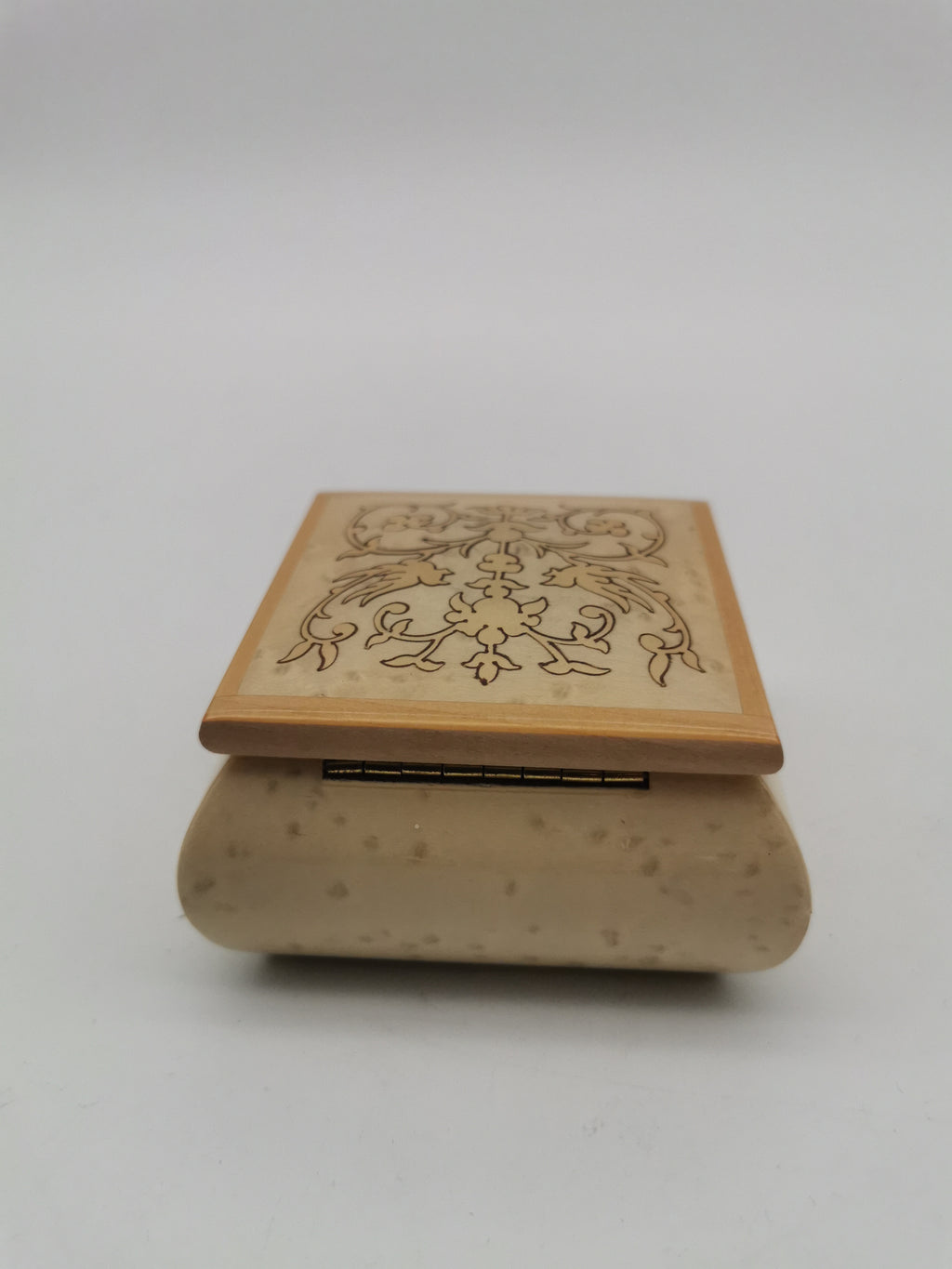 Vintage Italian Sorrento Inlaid Wood Trinket Ring Box
