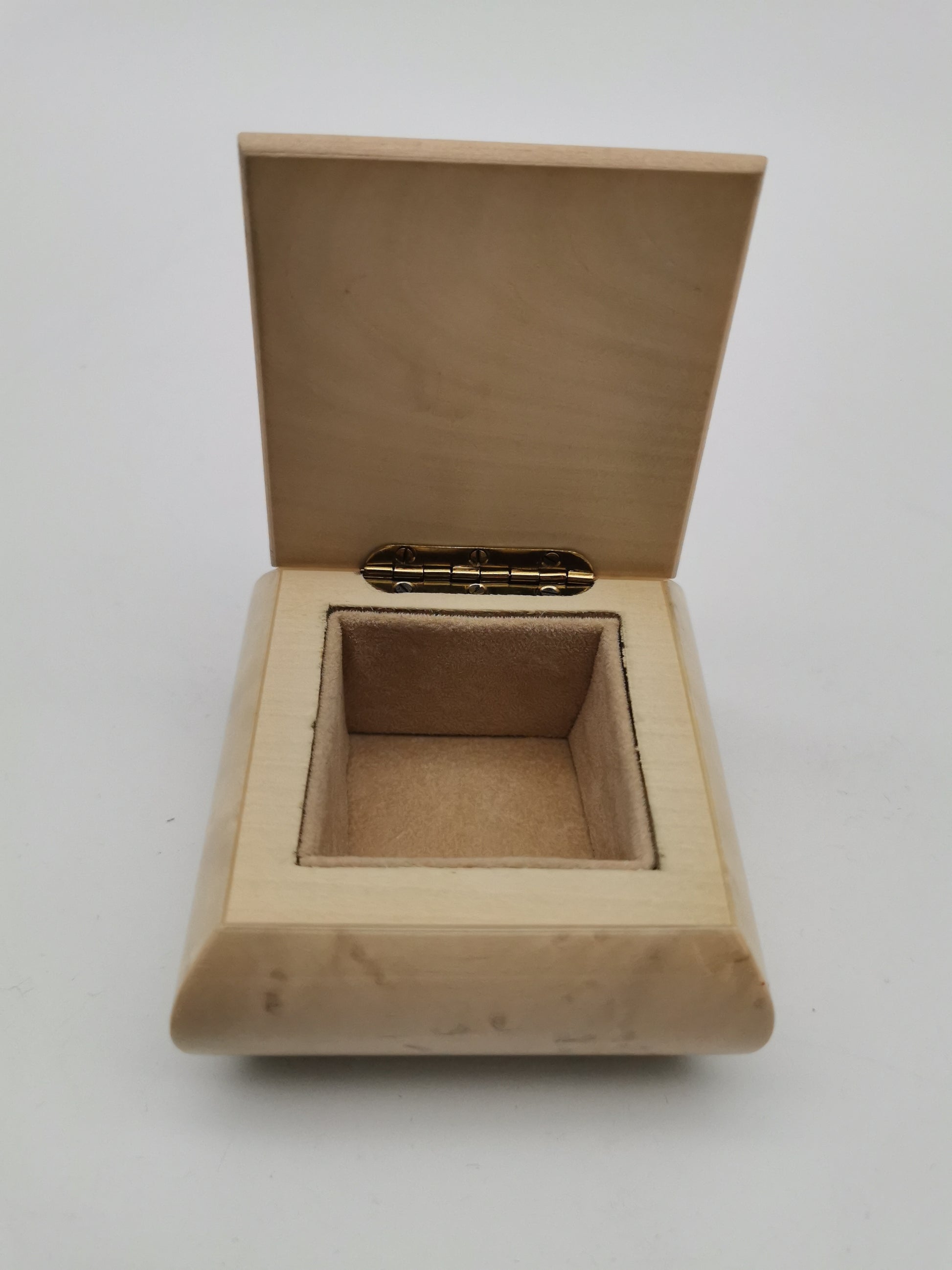 Vintage Italian Sorrento Inlaid Wood Trinket Ring Box