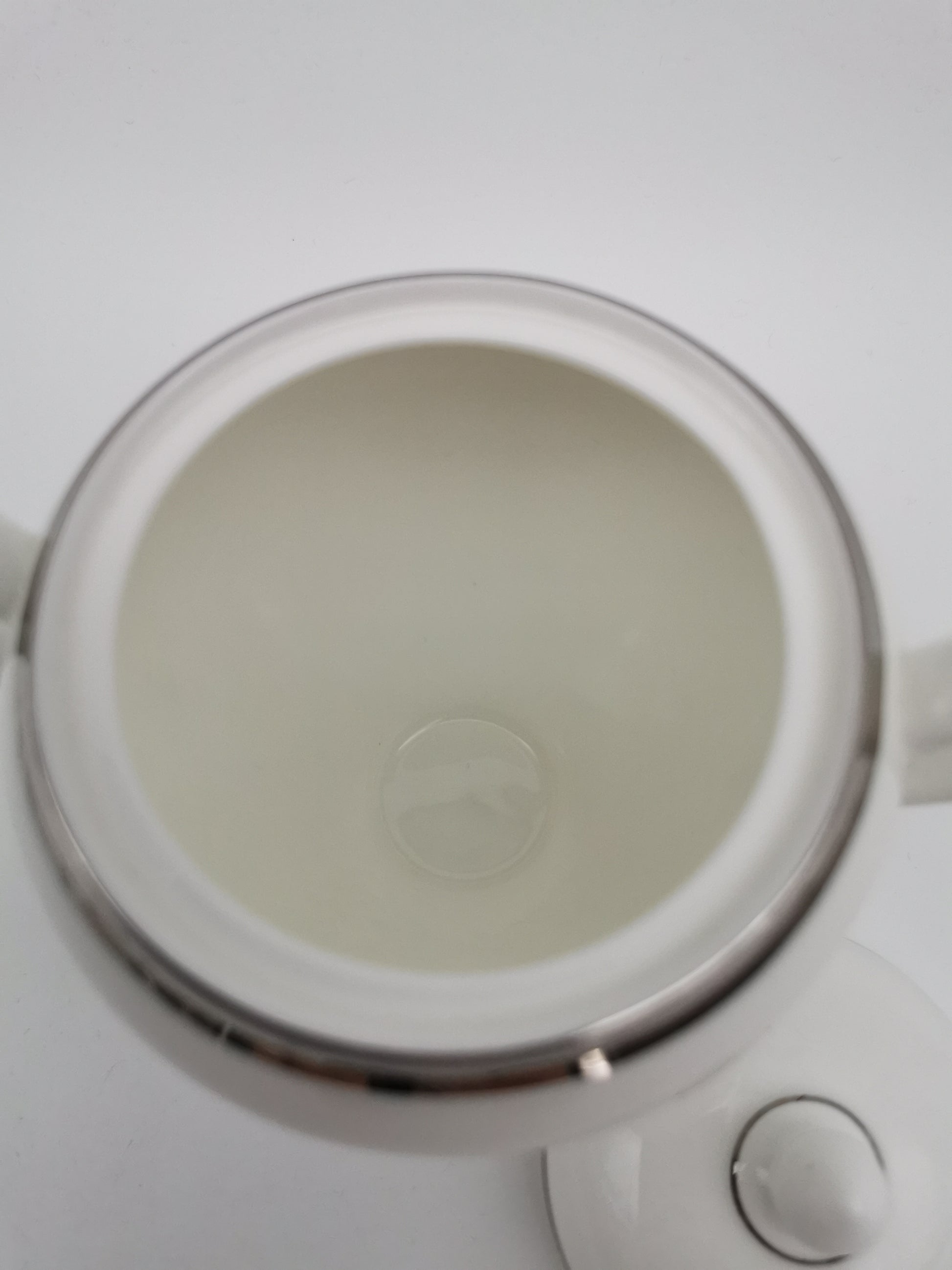 Vintage Wedgwood White and Platinum Fine Bone China Lidded Sugar Bowl