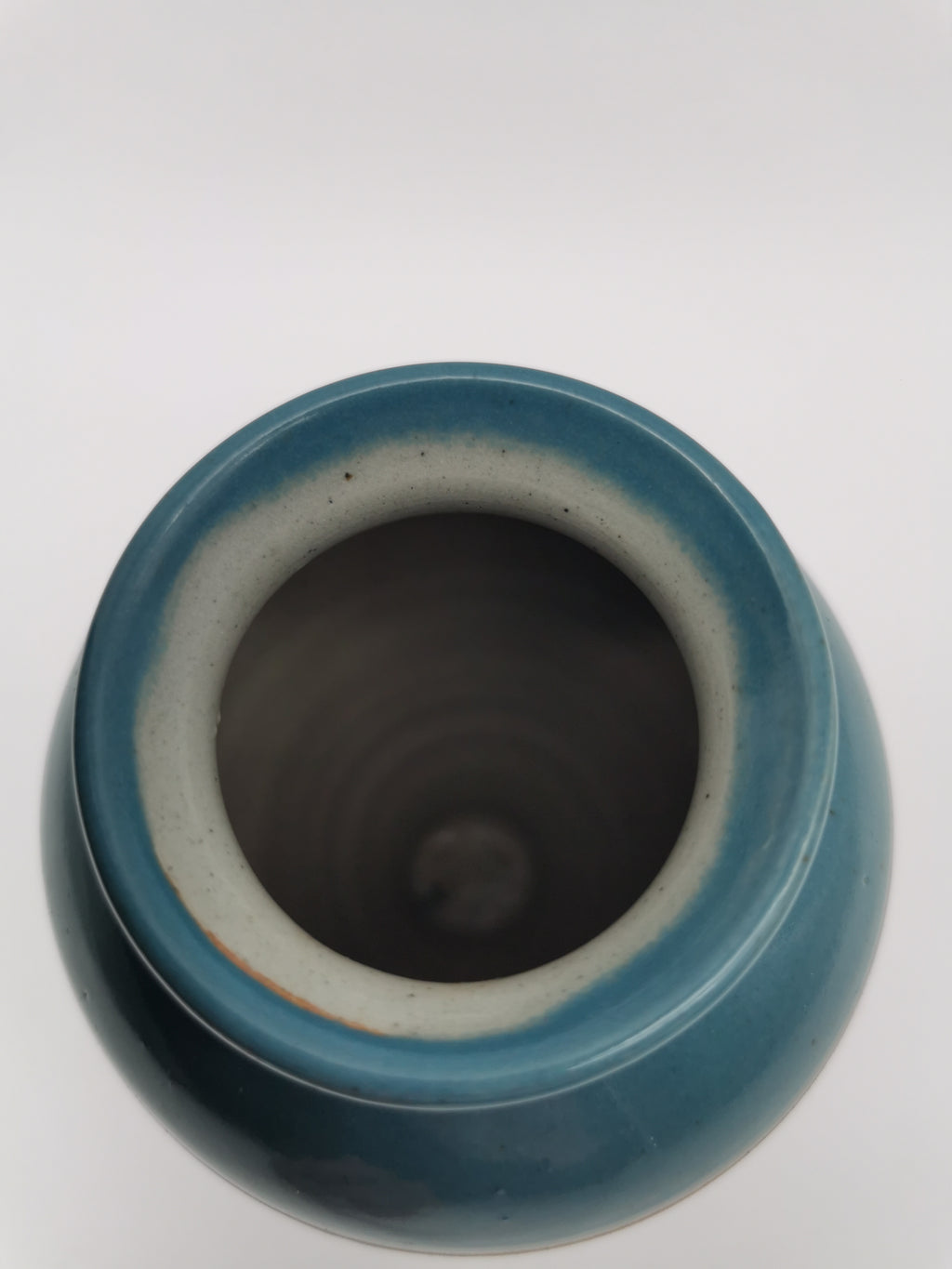 Vintage Signed JC Tonala Mexican Folk Art Vase - Desert Scene