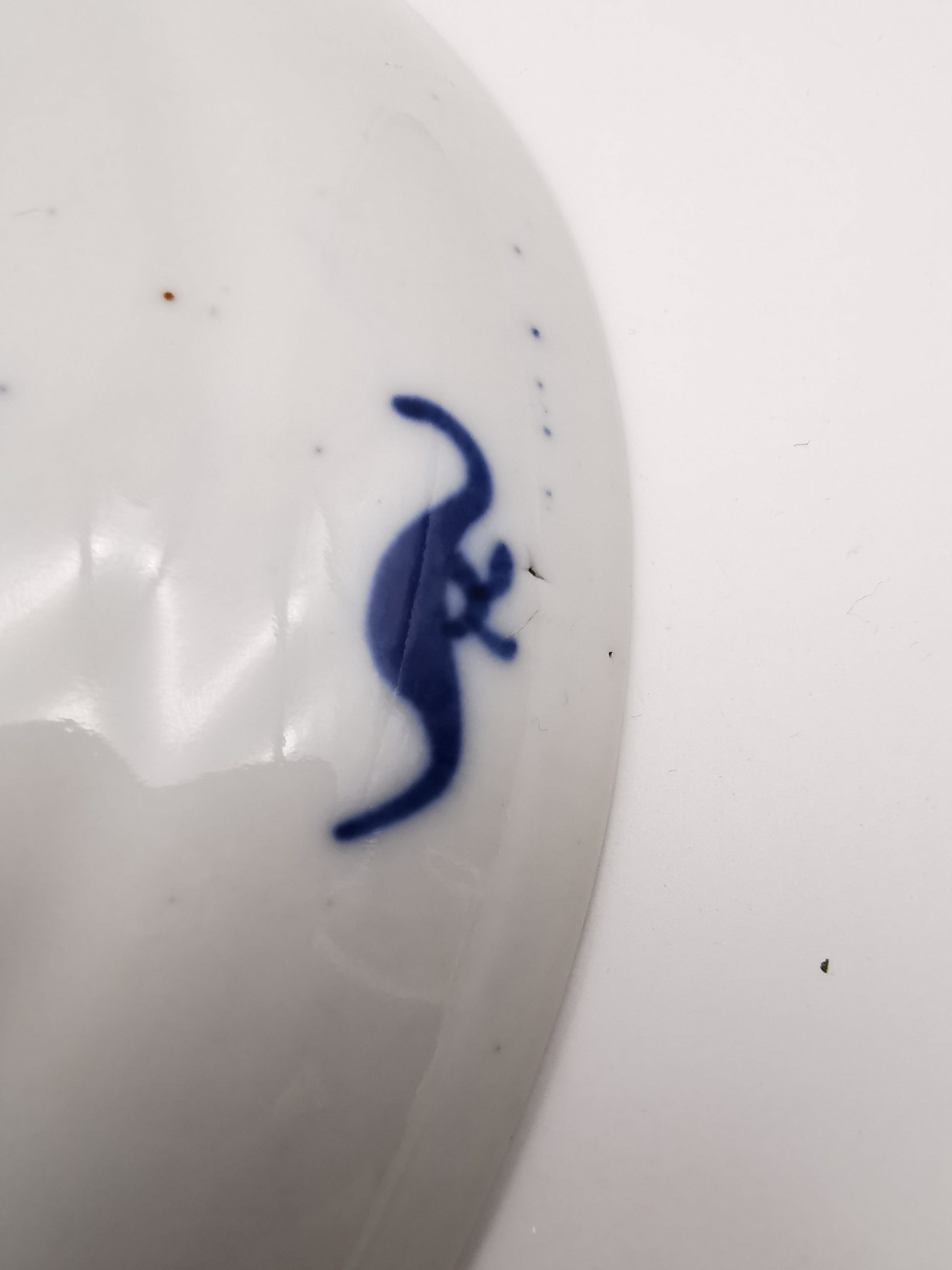 Antique 19th Century Chinese Imari "Butterfly" Export Plate