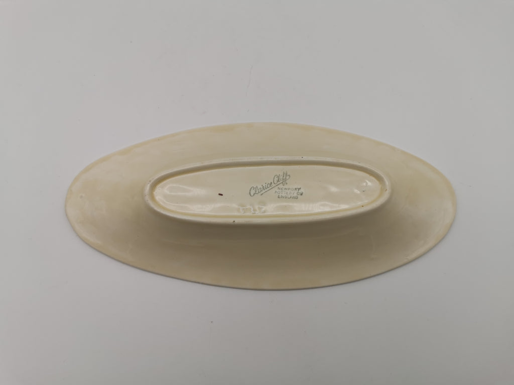 Clarice Cliff "Corn on the Cob" Small Oval Tray