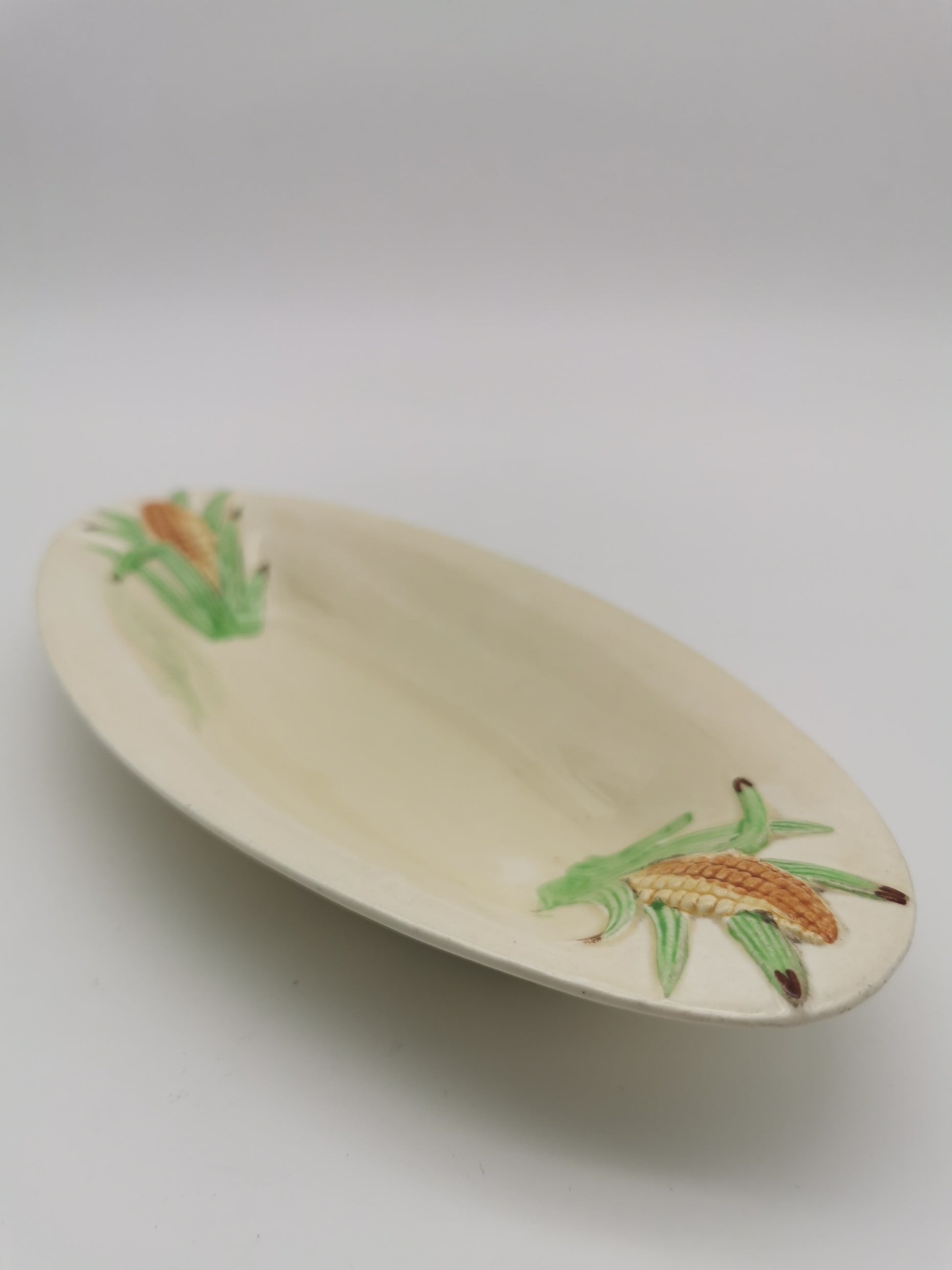 Clarice Cliff "Corn on the Cob" Small Oval Tray