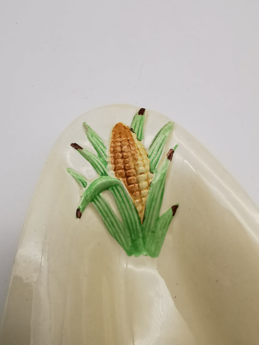 Clarice Cliff "Corn on the Cob" Small Oval Tray