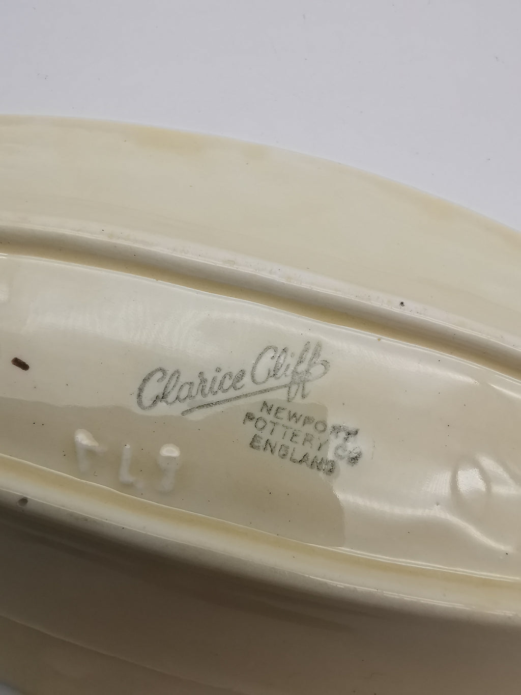 Clarice Cliff "Corn on the Cob" Small Oval Tray