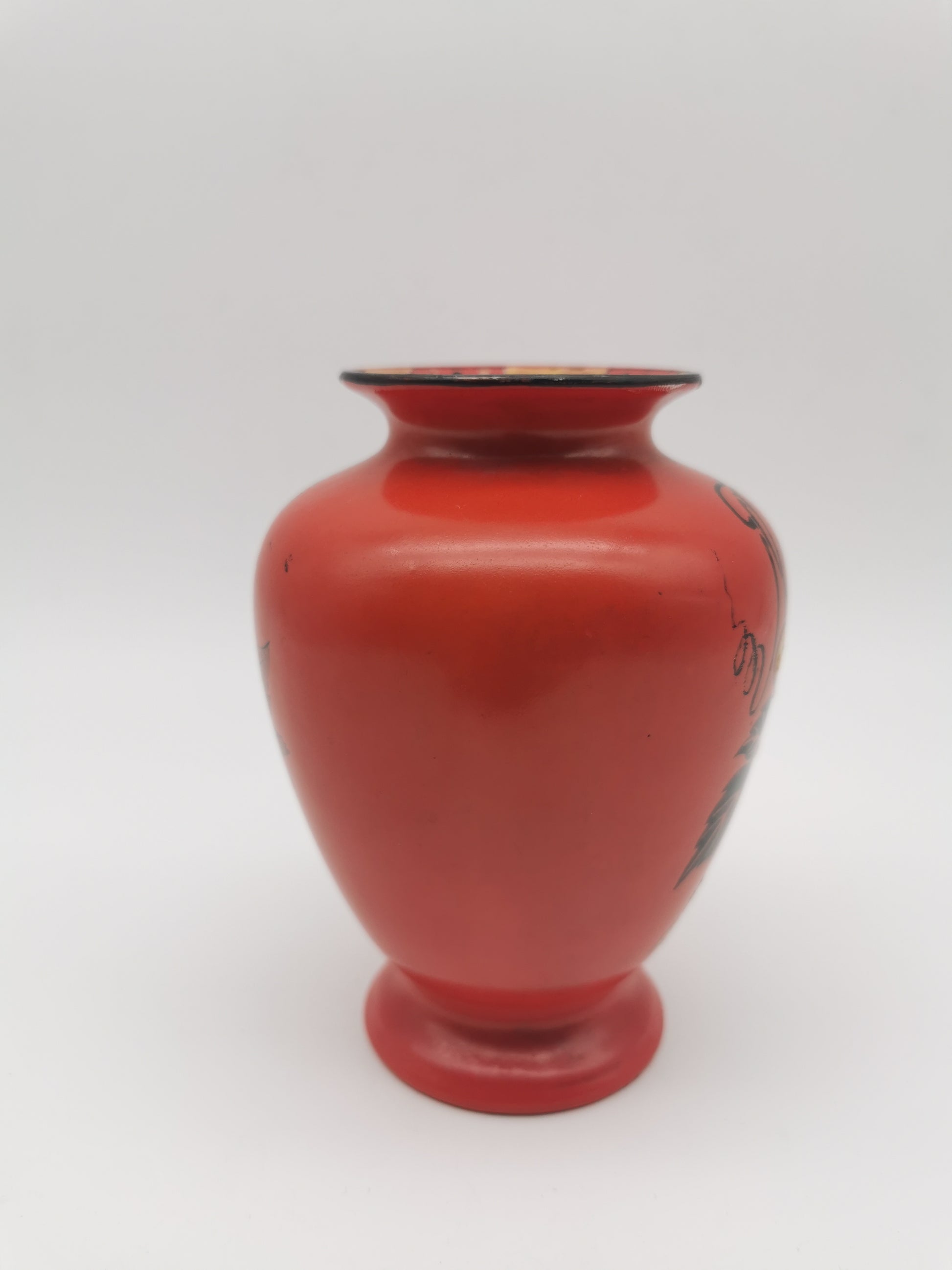Art Deco Shelley England Vase - Grapevine Pattern No. 8632 (c. 1930)