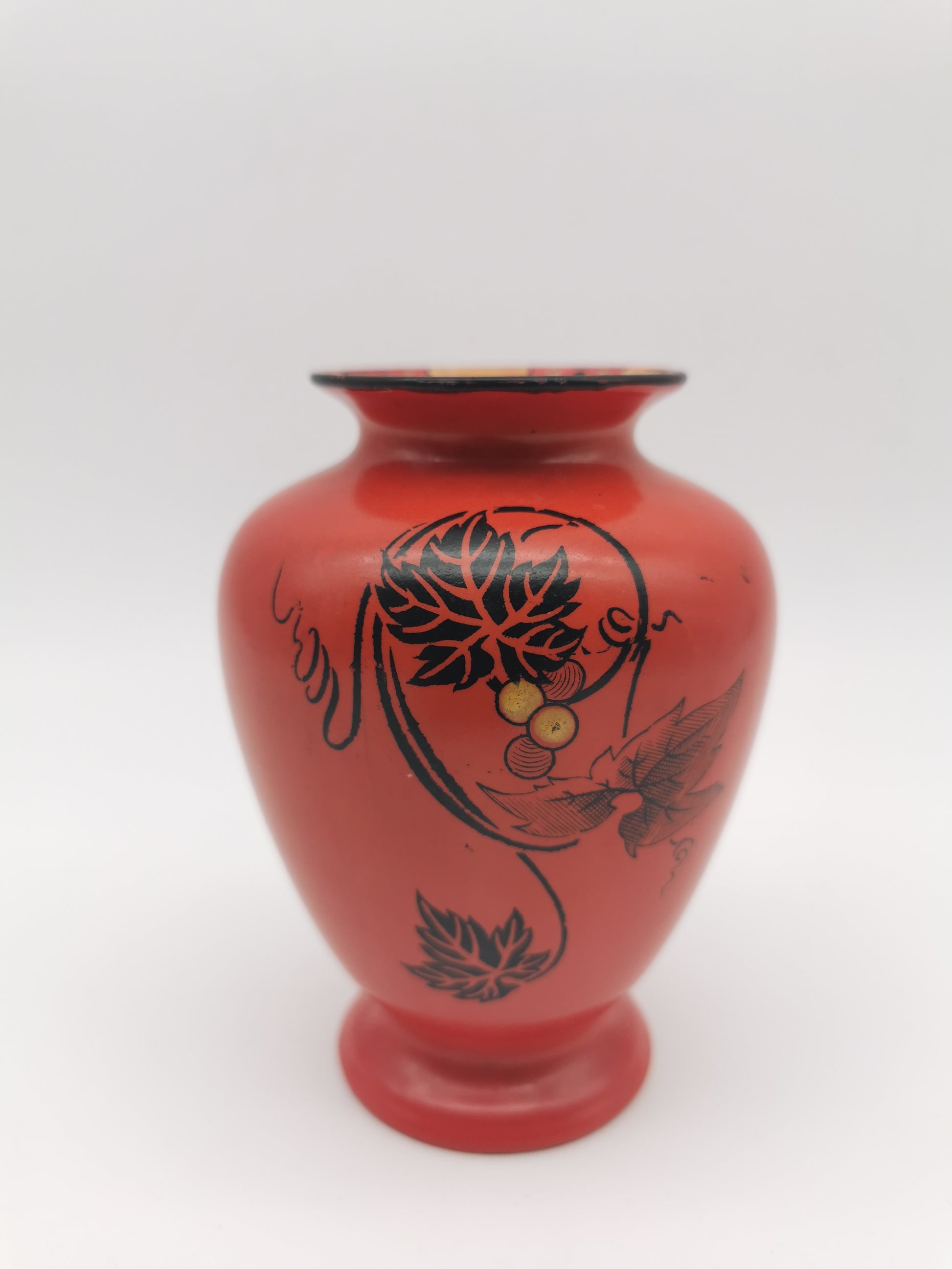 Art Deco Shelley England Vase - Grapevine Pattern No. 8632 (c. 1930)