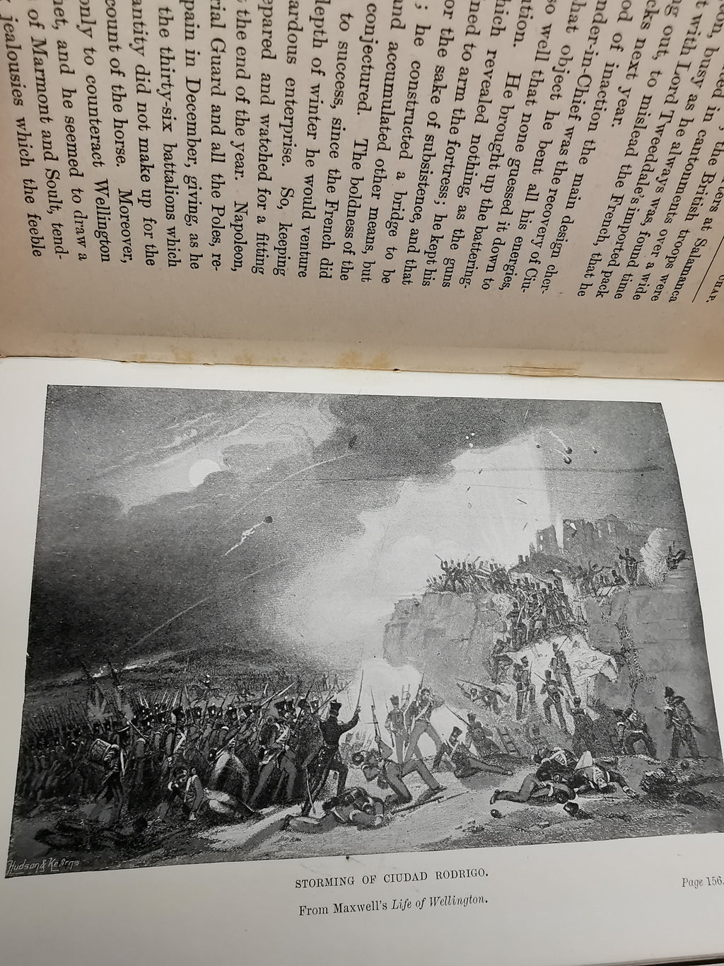 Antique Edwardian 1911 Wellington Biography by George Hooper – Macmillan Pictorial Cloth Edition with Turner Plates and 1919 Prize Plate
