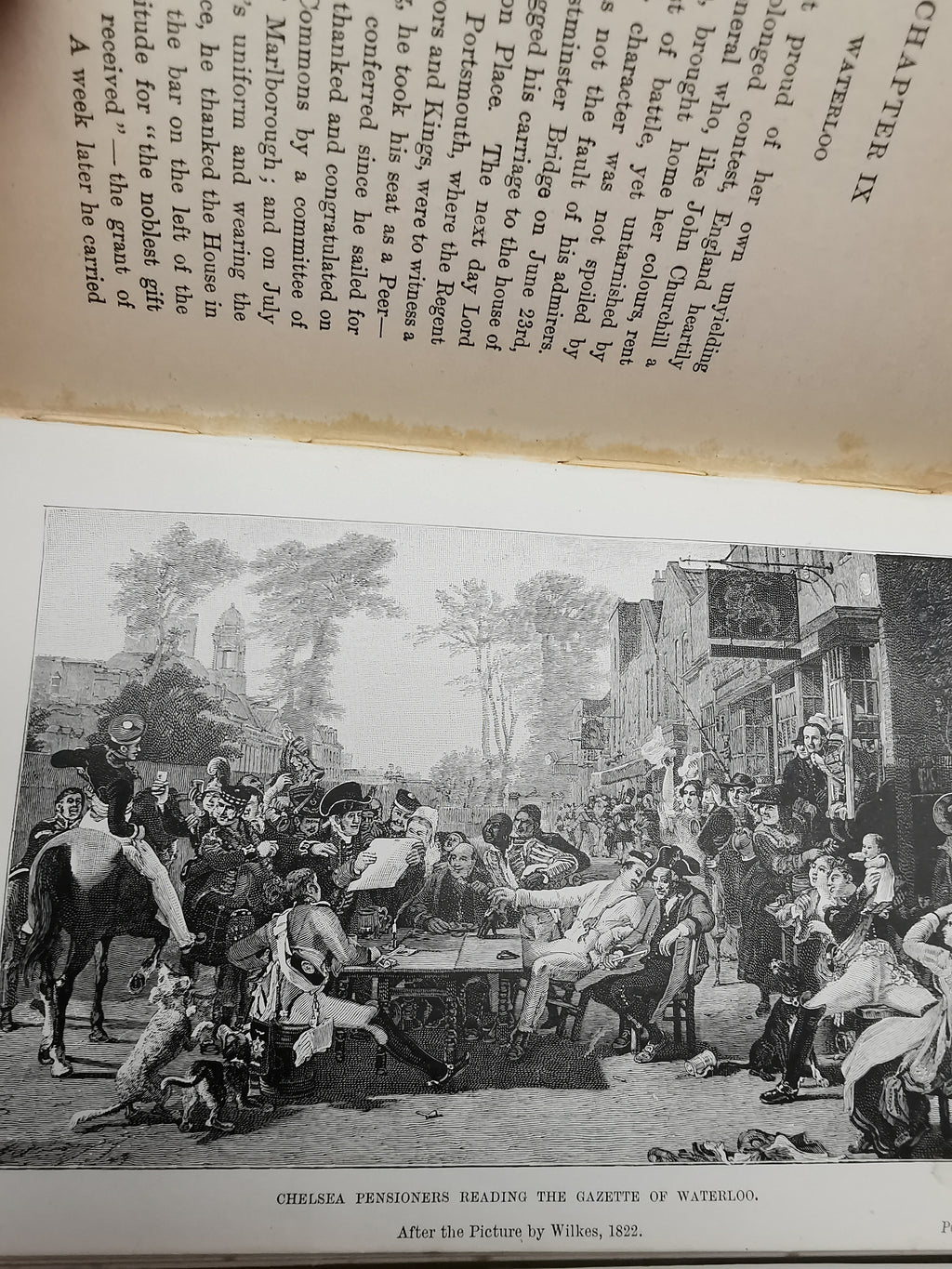 Antique Edwardian 1911 Wellington Biography by George Hooper – Macmillan Pictorial Cloth Edition with Turner Plates and 1919 Prize Plate