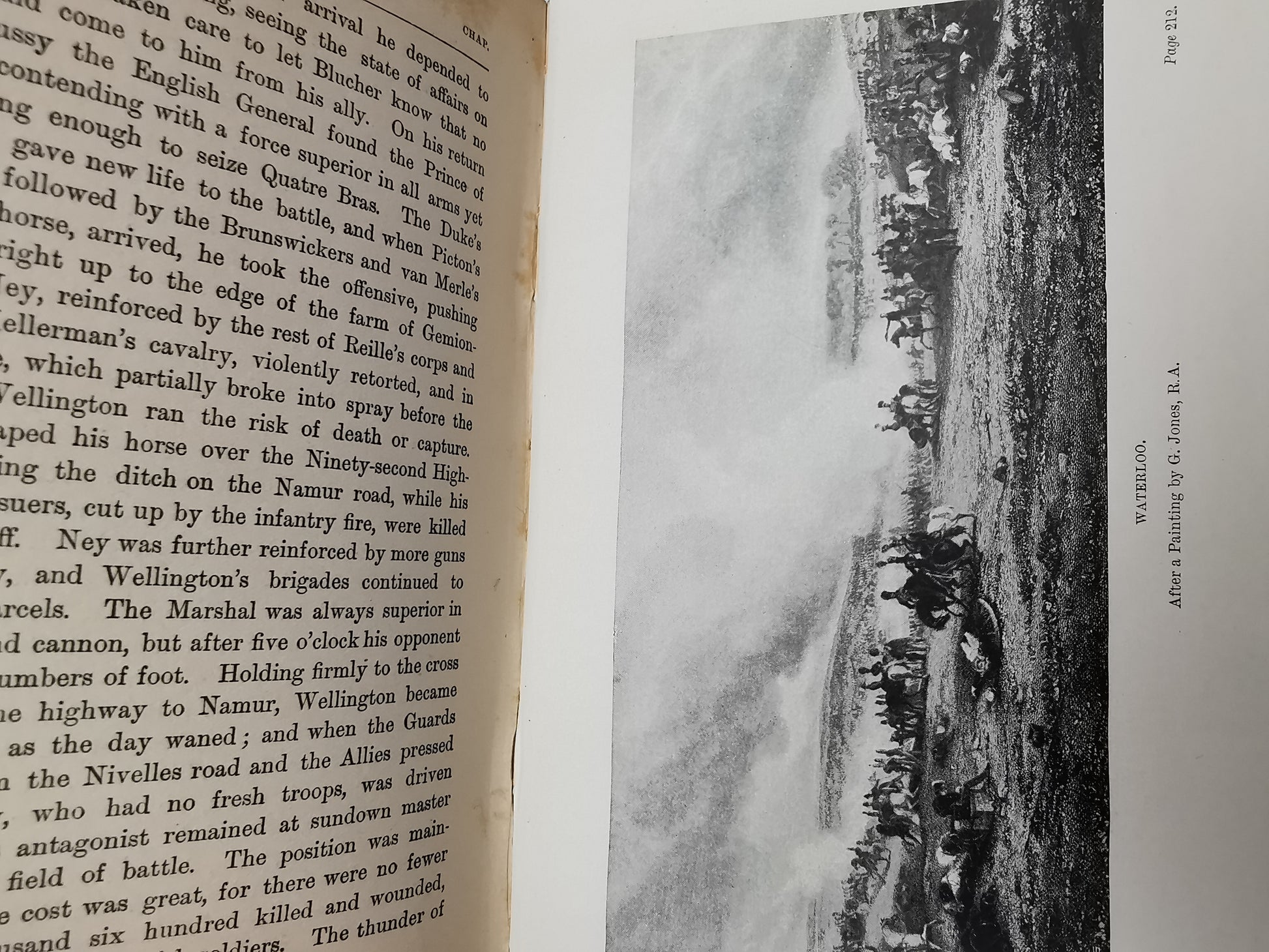 Antique Edwardian 1911 Wellington Biography by George Hooper – Macmillan Pictorial Cloth Edition with Turner Plates and 1919 Prize Plate