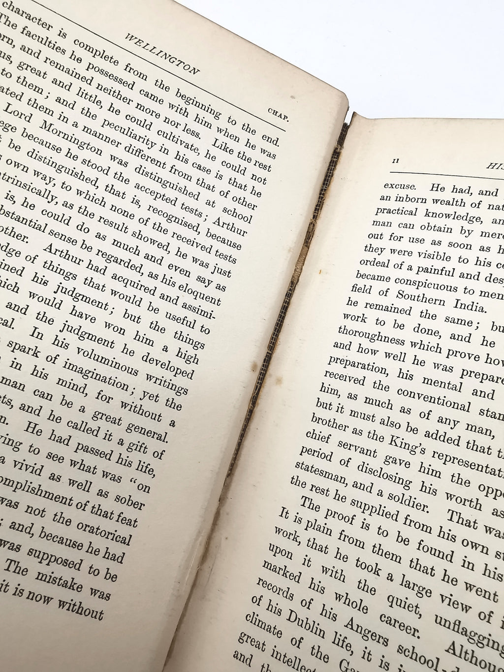 Antique Edwardian 1911 Wellington Biography by George Hooper – Macmillan Pictorial Cloth Edition with Turner Plates and 1919 Prize Plate