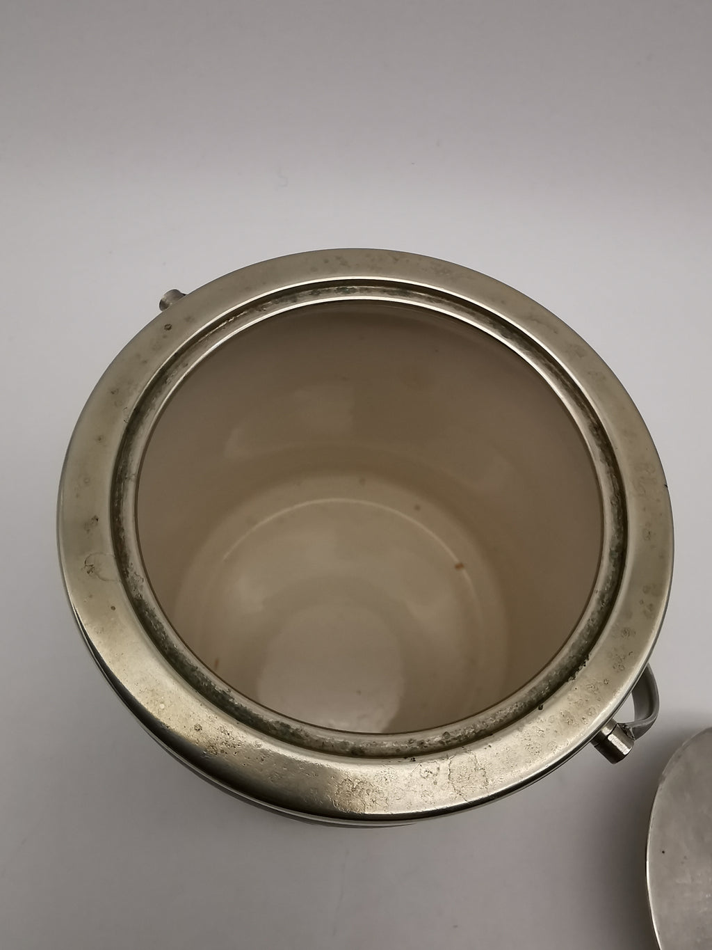 Vintage Royal Worcester "Crown Willow" Biscuit Barrel