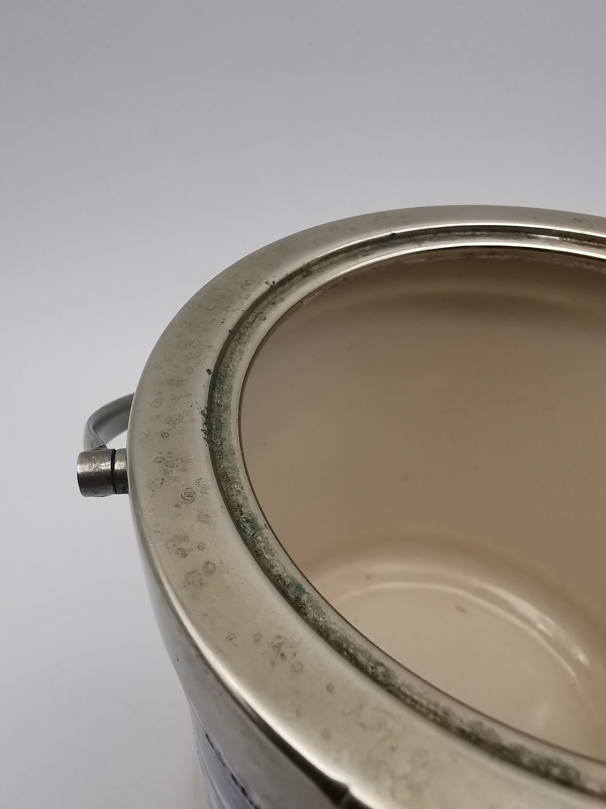 Vintage Royal Worcester "Crown Willow" Biscuit Barrel