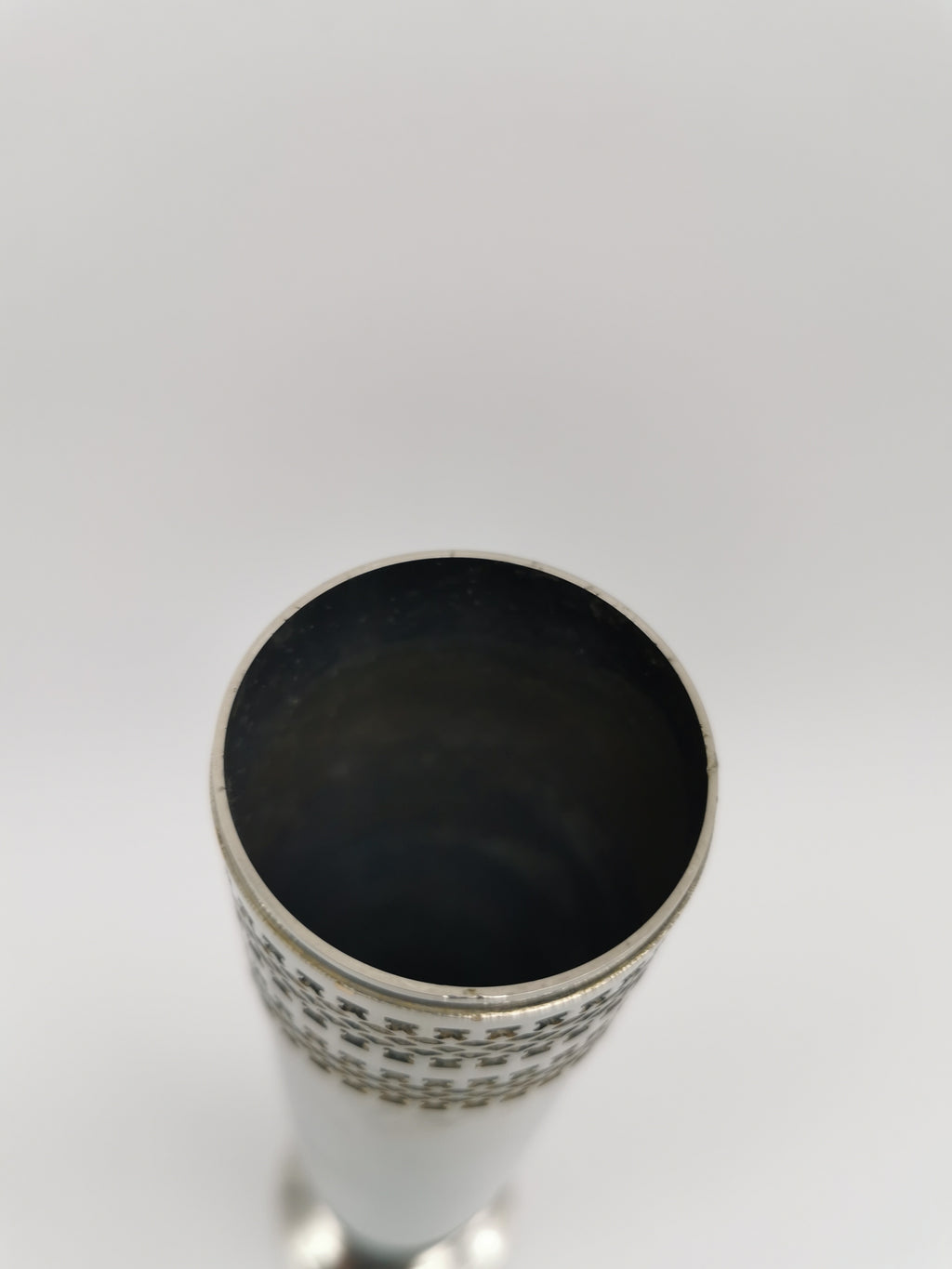 Vintage Mid-Century Cavalier England Silver Plated on Brass Bud Vase
