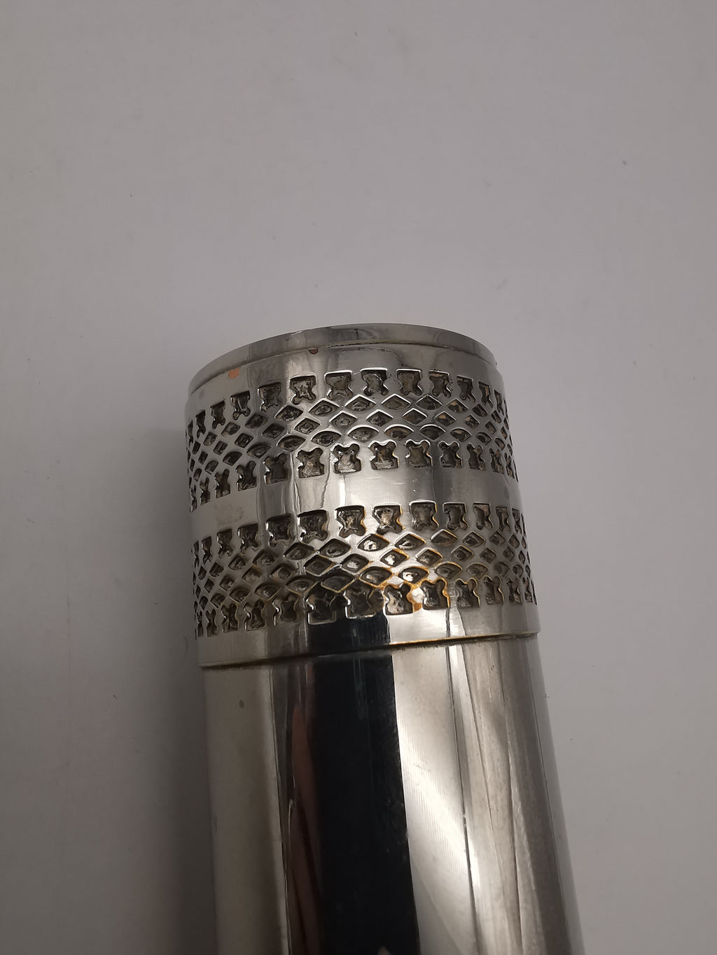 Vintage Mid-Century Cavalier England Silver Plated on Brass Bud Vase