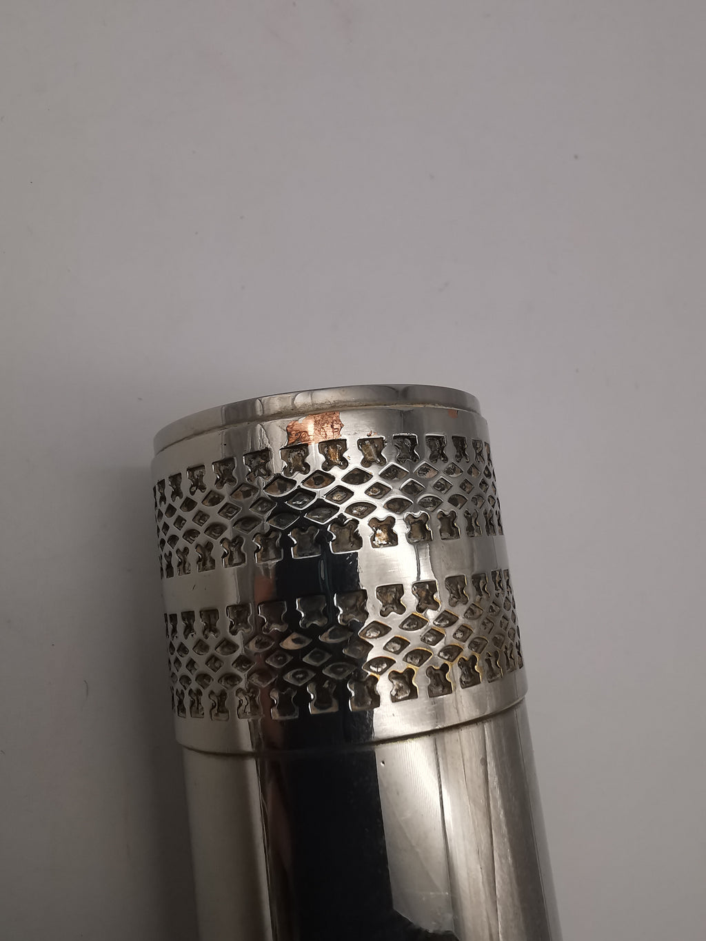 Vintage Mid-Century Cavalier England Silver Plated on Brass Bud Vase
