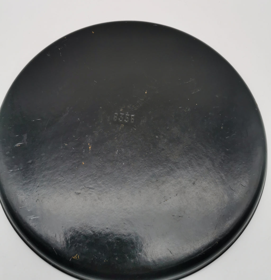 Antique Late Meiji Period Lacquerware Tray - Maki-e Gold Landscape