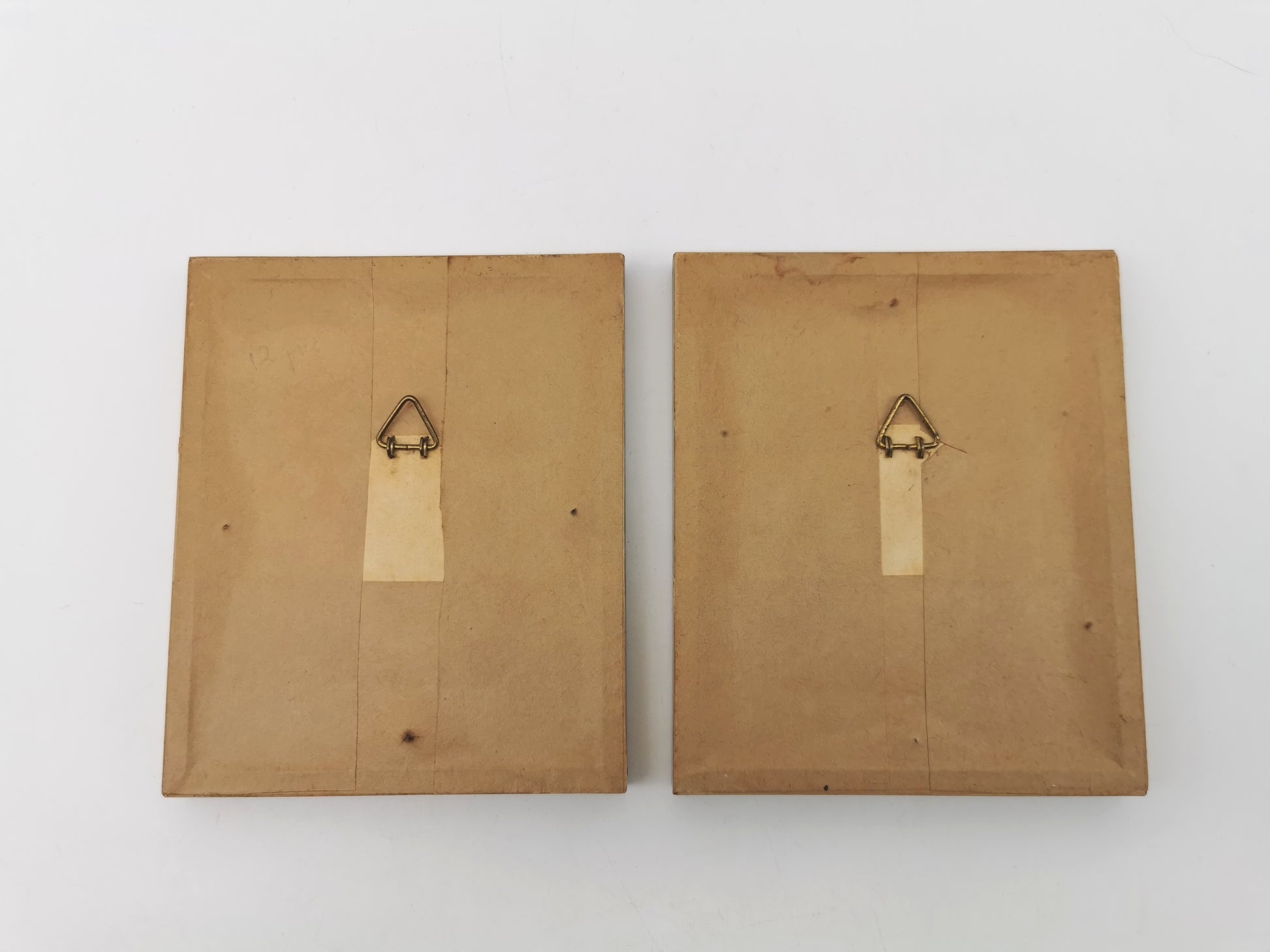 Pair of Original Floral Mini Art Paintings by K. McGowan