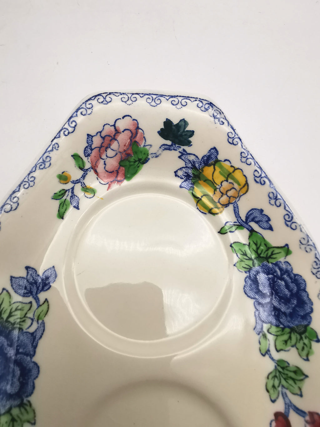 Vintage Mason's Patent Ironstone "Regency" Cruet Condiment Set with Tray