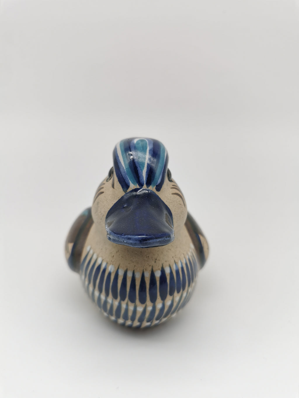 Tonala Pottery Duck Figurine, Mexico