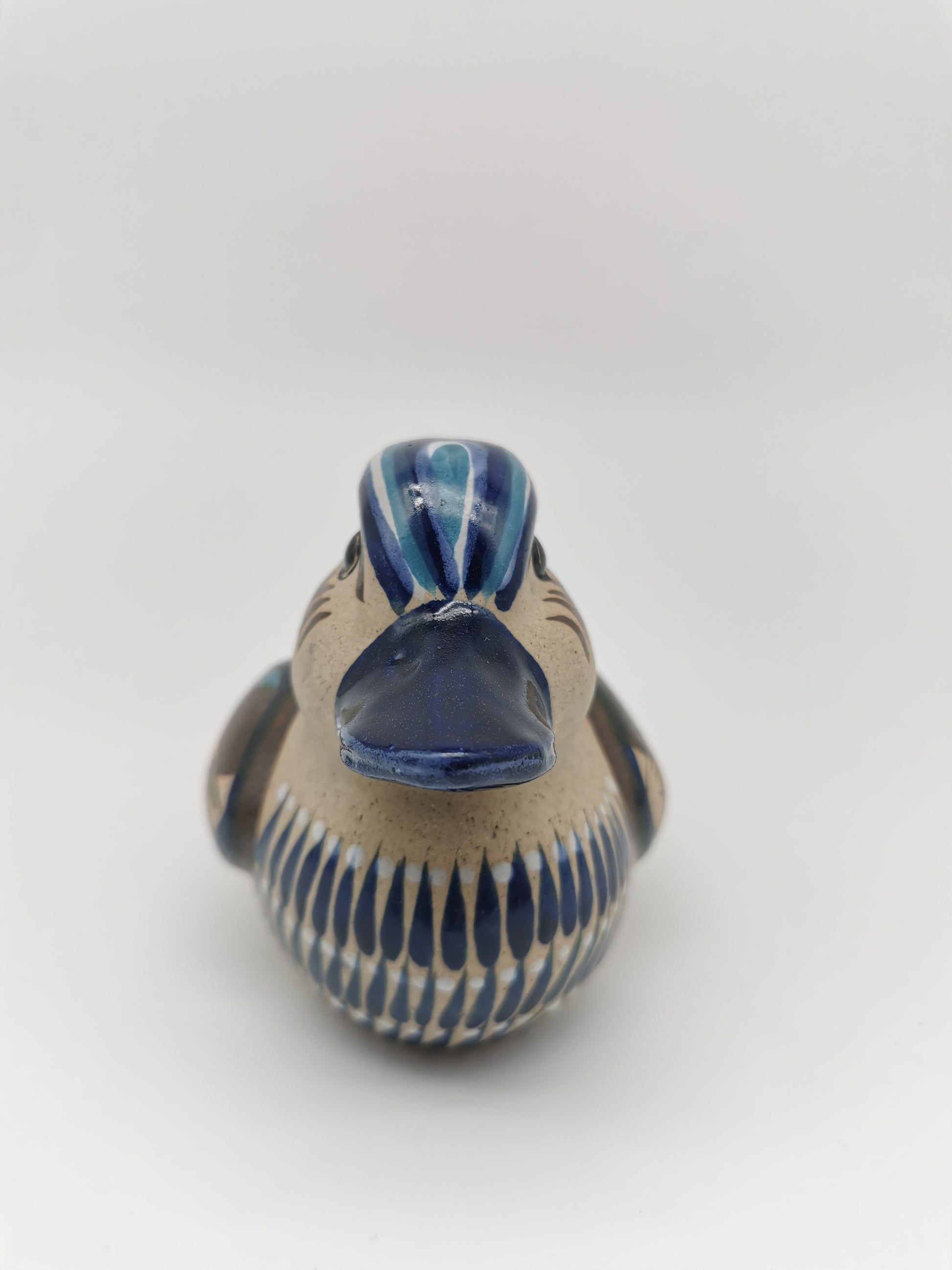 Tonala Pottery Duck Figurine, Mexico