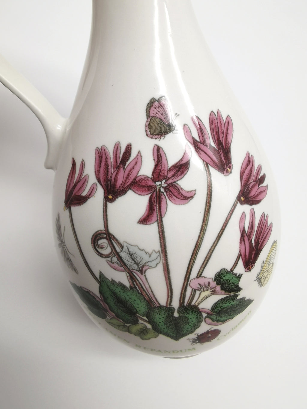 Portmeirion Botanic Garden Oil & Vinegar Cruet Set with "O" & "V" Lettering