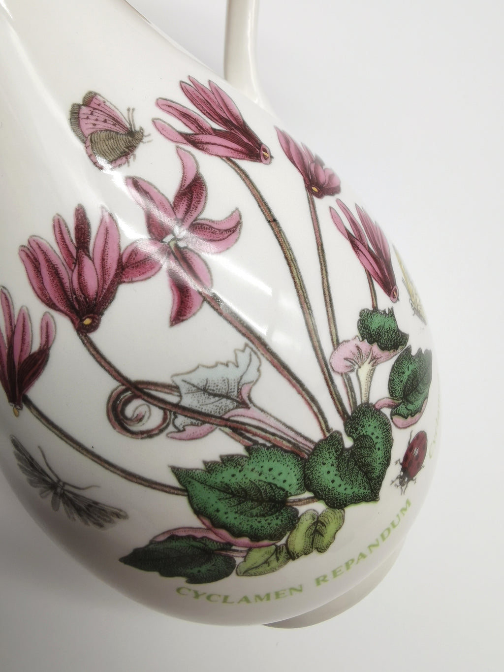 Portmeirion Botanic Garden Oil & Vinegar Cruet Set with "O" & "V" Lettering