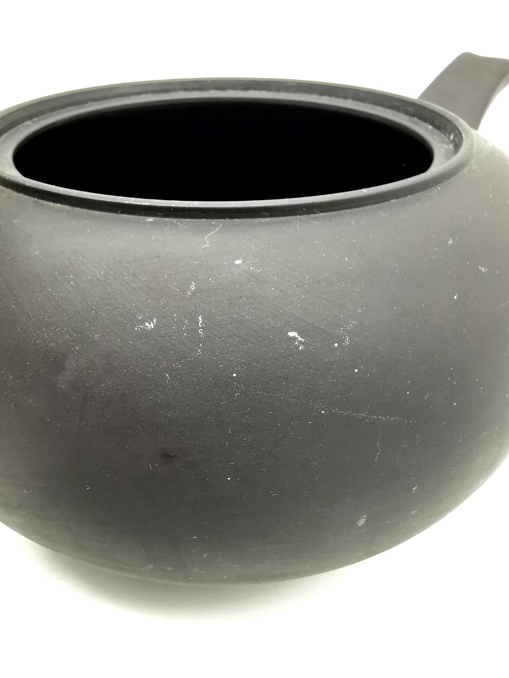 Vintage Wedgwood Black Basalt Teapot with Sybil Finial